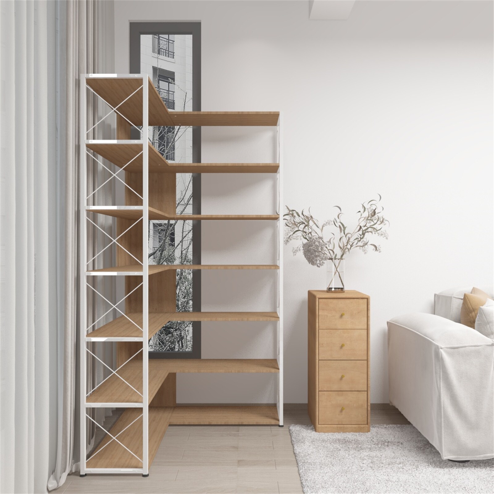 BESTCOSTY WF290LJW123AAOZYYRL bookcases - View #2