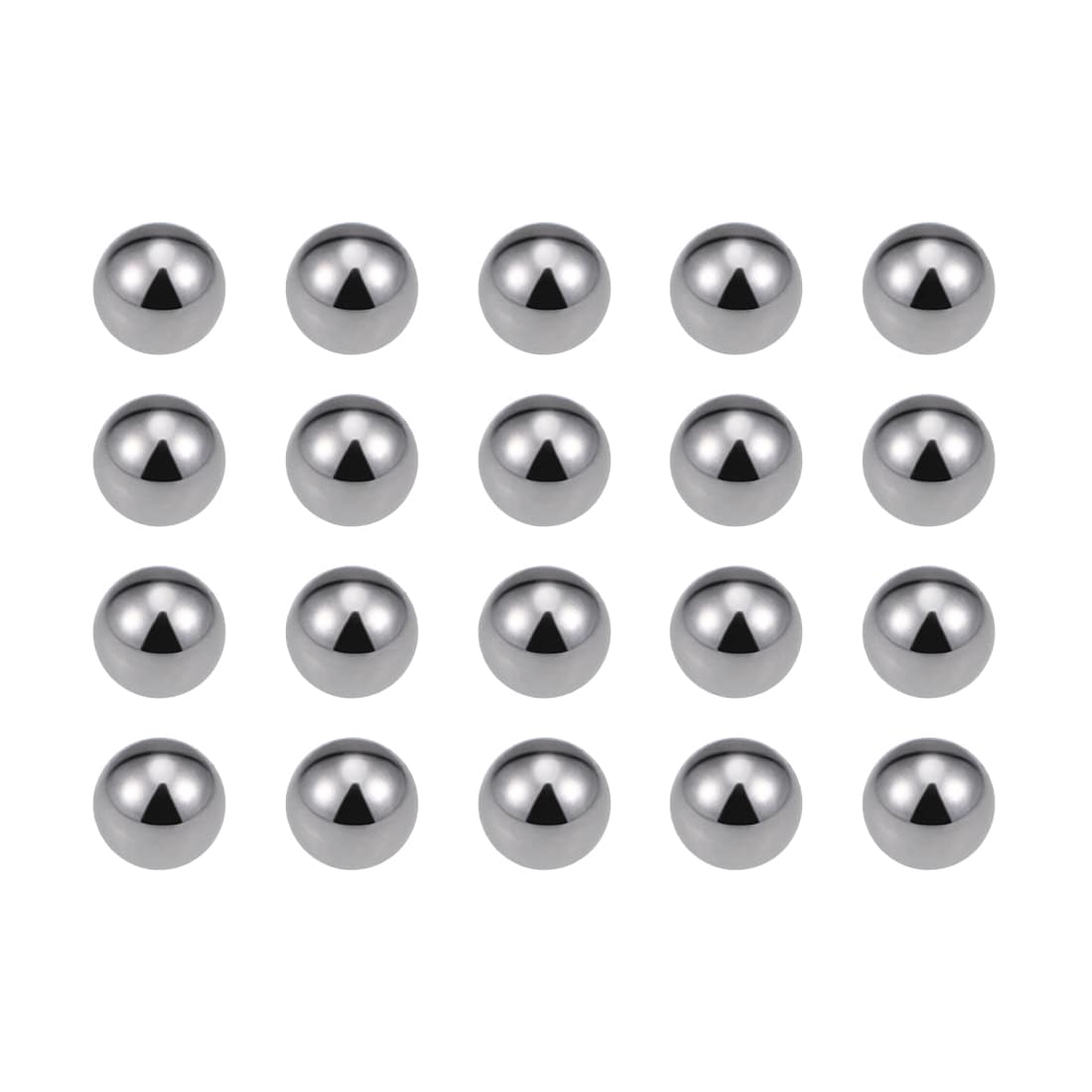 Unique Bargains 11mm Carbon Steel Bearing Balls Precision Balls 200pcs