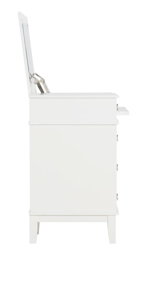 Linon 580456WHT01U Bedroom-Vanities - View #3