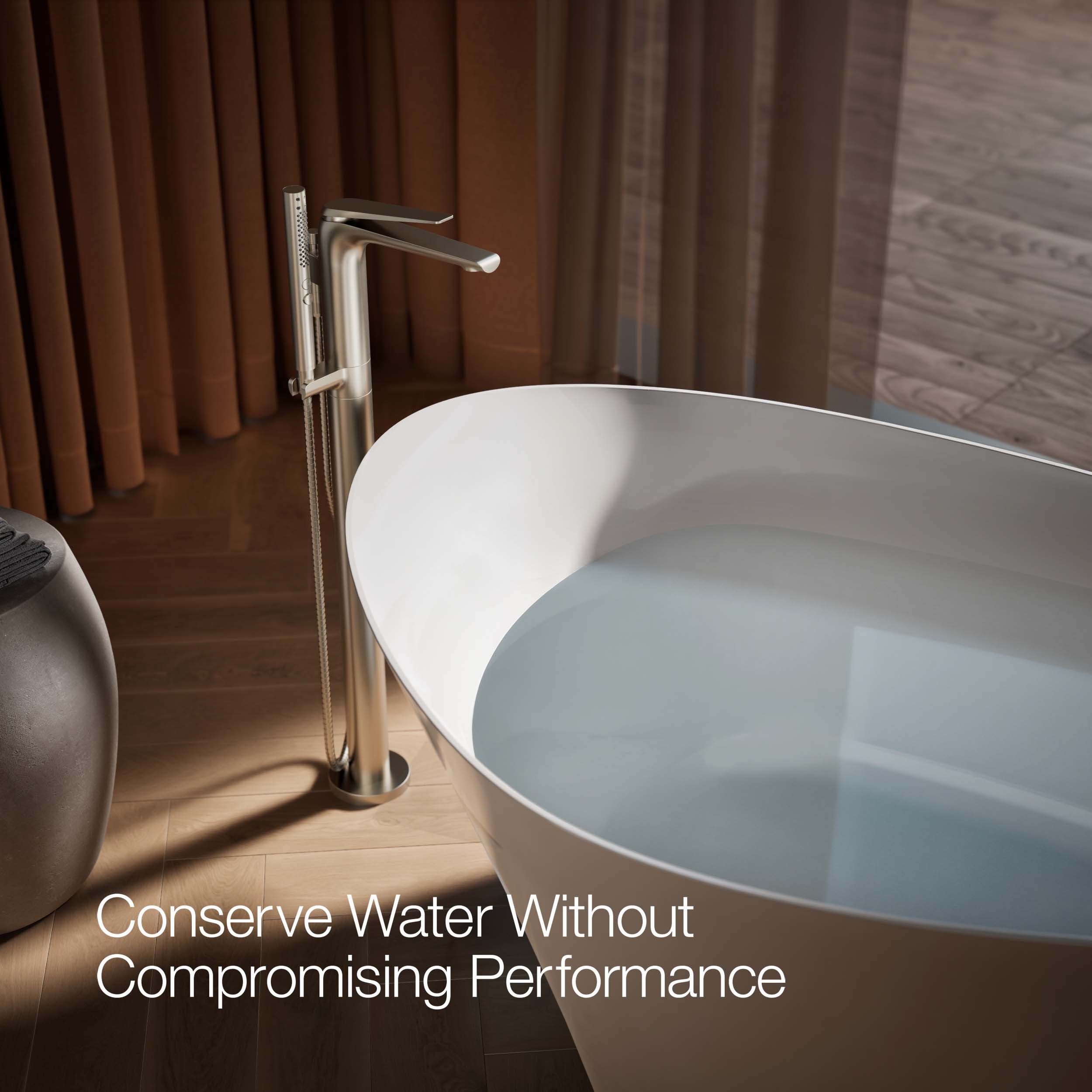 KOHLER K-T97367-4-BN Roman-Tub-Faucets - View #8