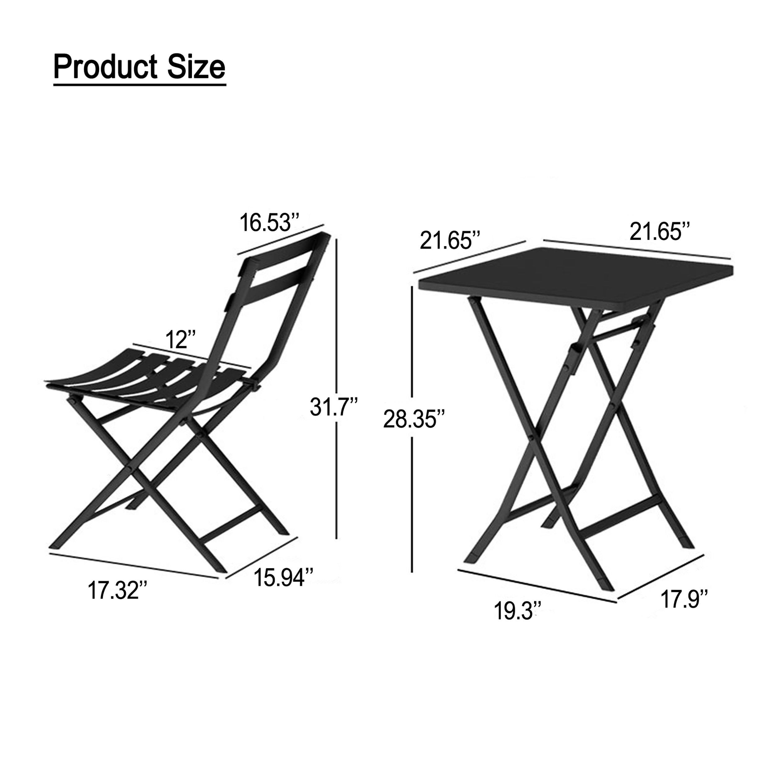Moda Furnishings W1586P143181 Patio-Conversation-Sets - View #2