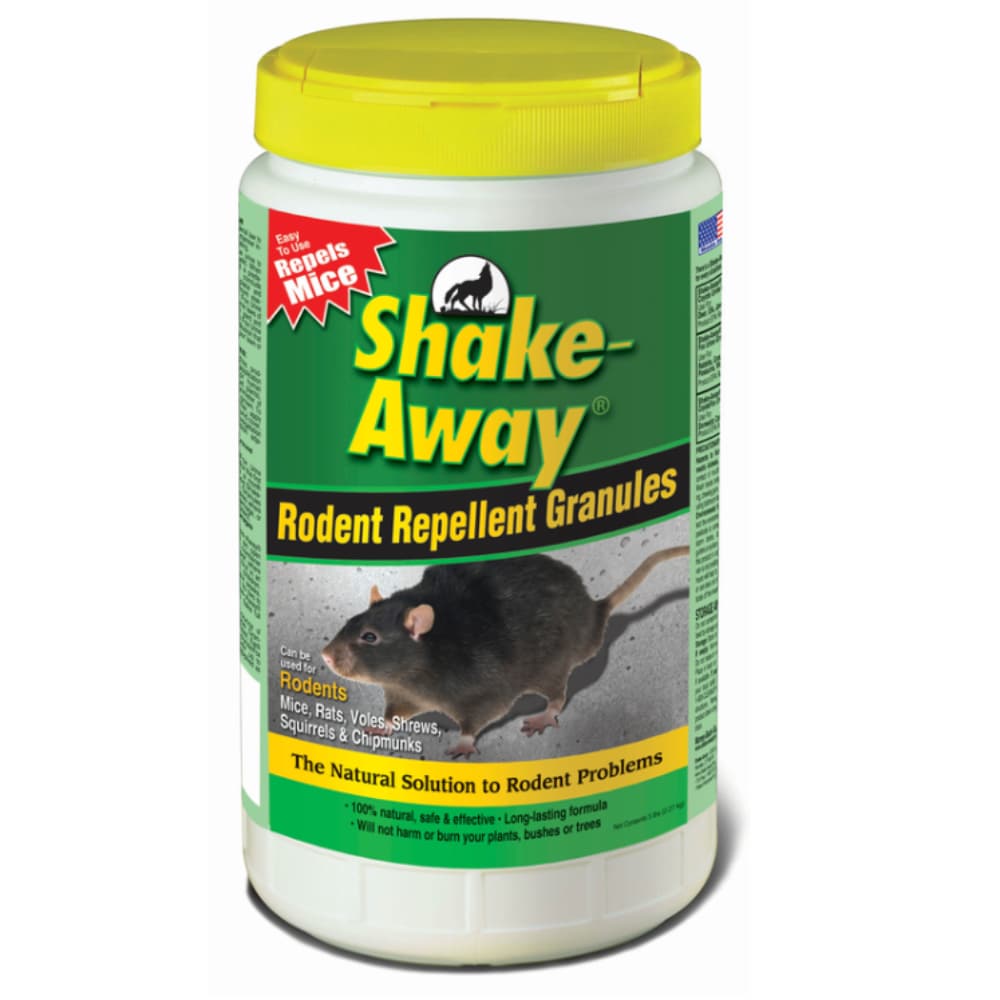 Shake Away  Rodent Repellent Granules Natural Mint Cedar Rosemary Ready to Use 5 lb