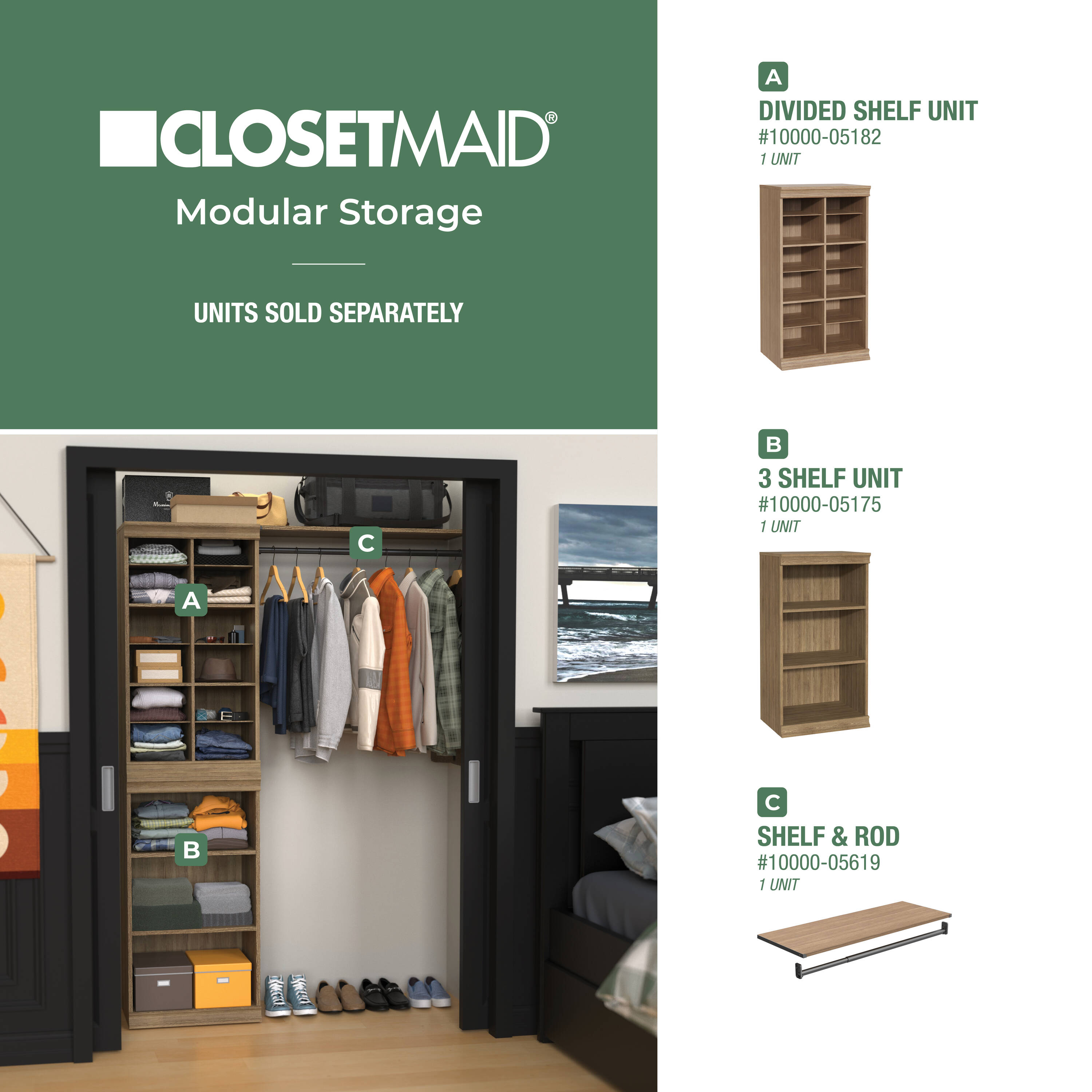 ClosetMaid 10000-05182 Wood-Closet-Tower - View #12