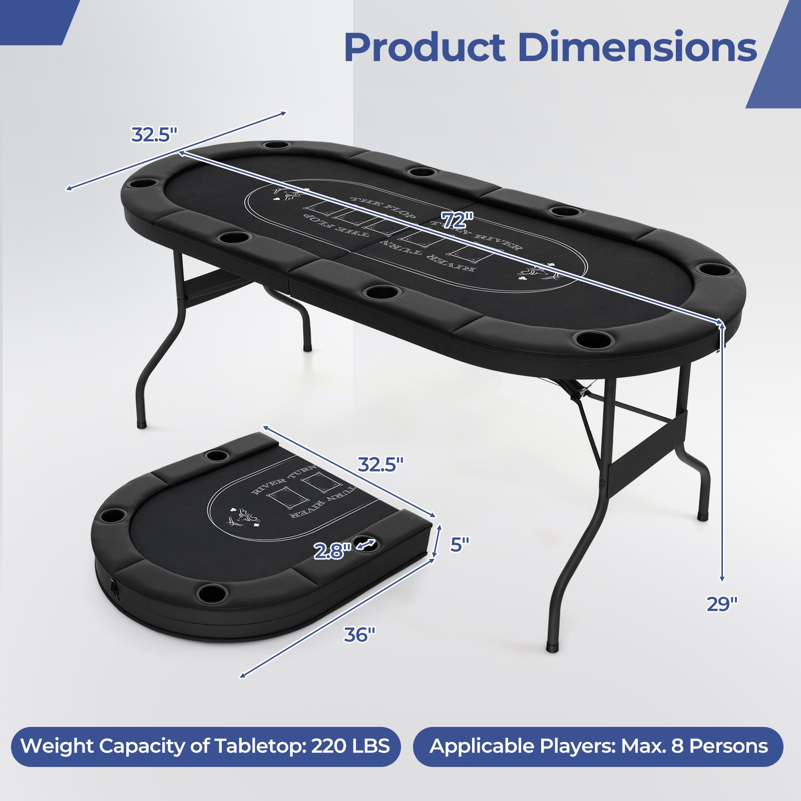 SUGIFT LW018SUGHY1409 Folding-Tables - View #3