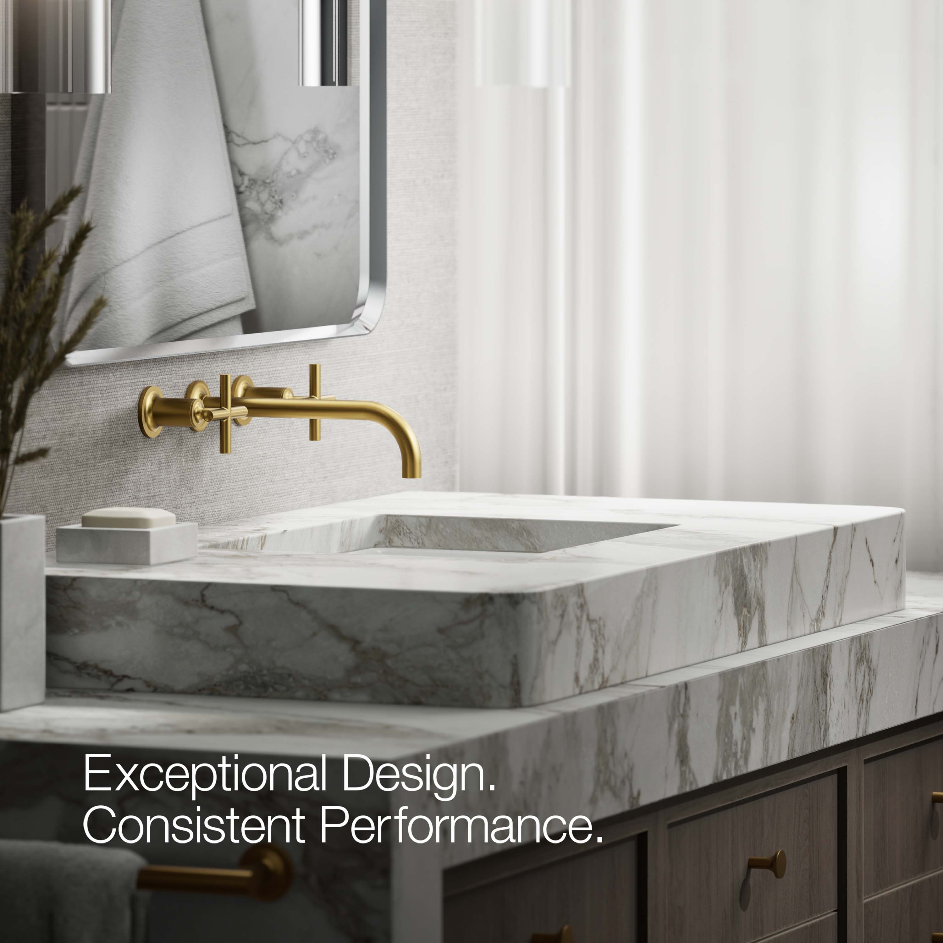 KOHLER K-T14414-3-2MB Lavatory-Faucets - View #3