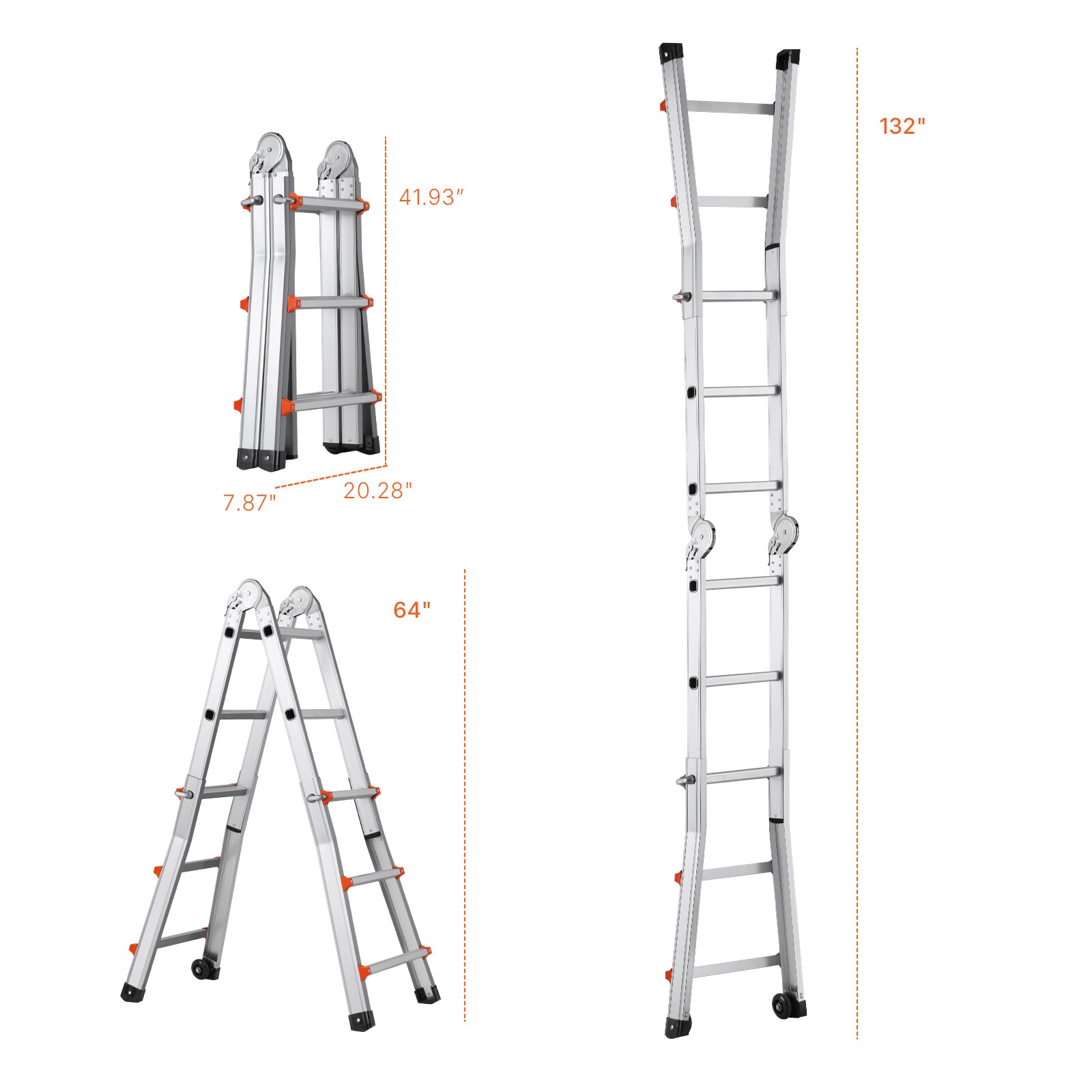VEVOR SCDGNAZXYST306091V0 Step-Ladders - View #2