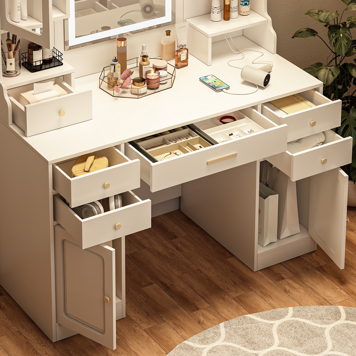Siavonce XH49145 Bedroom-Vanities - View #4