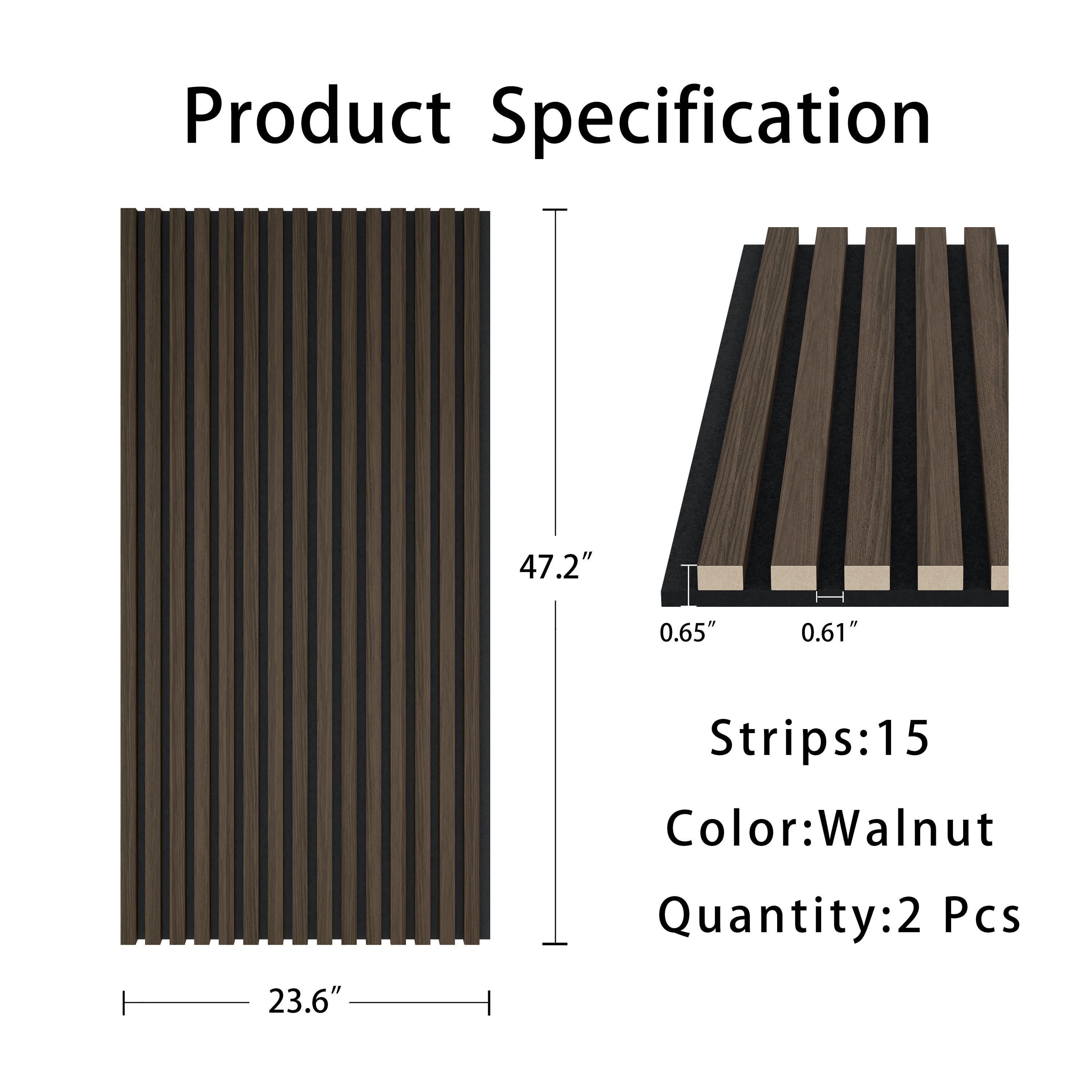 Misty Moon LW0406-SYJXYB-5 Acoustic-Panels - View #7