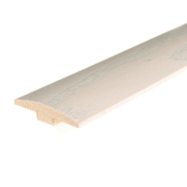 Flexco 2-in x 78-in Morning Fog Solid Wood Floor T-Moulding Flexco 2-in x 78-in Morning Fog Solid Wood Floor T-Moulding