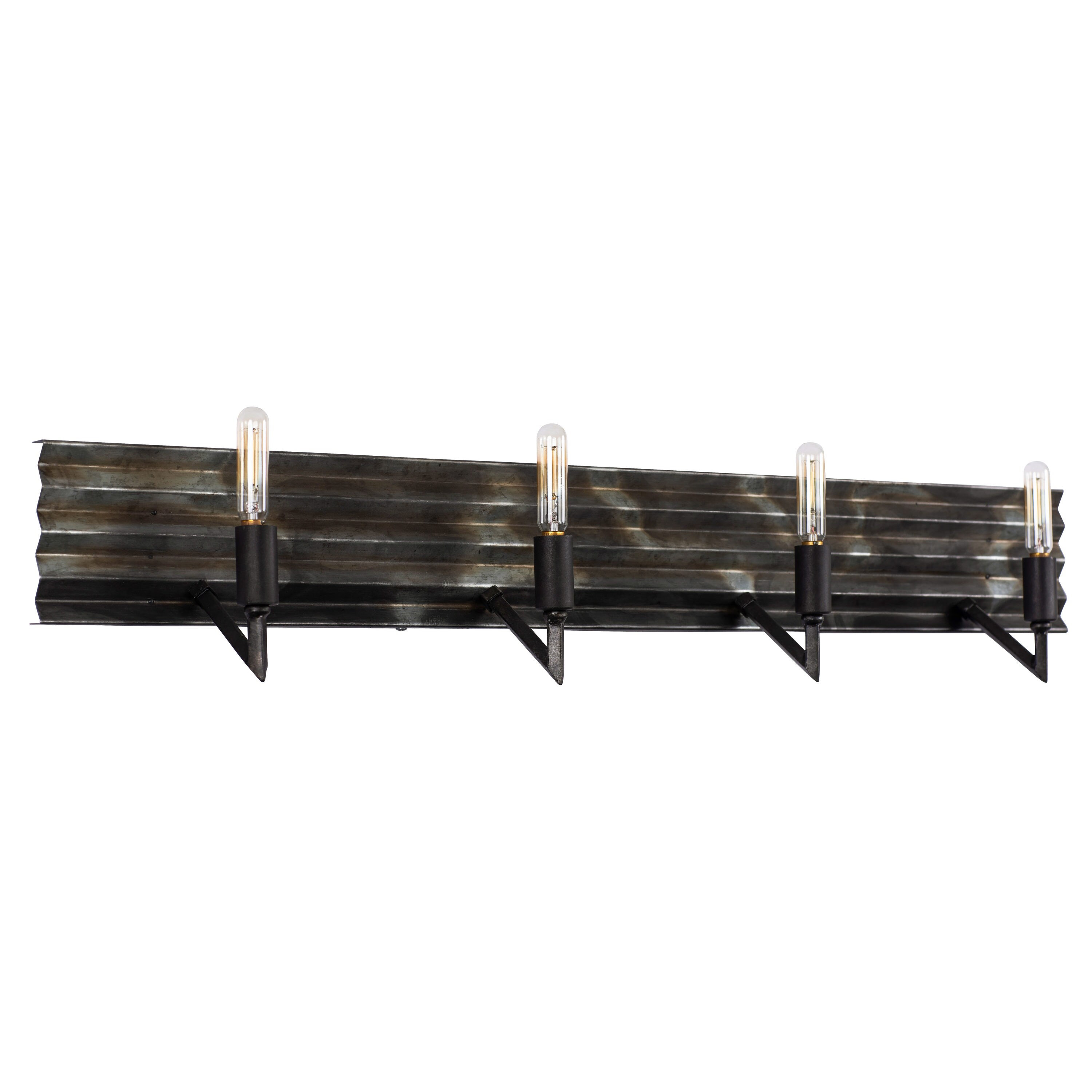 Varaluz 337B04 Flynne 33.13-in 4 -Light Multiple colors Transitional Vanity light