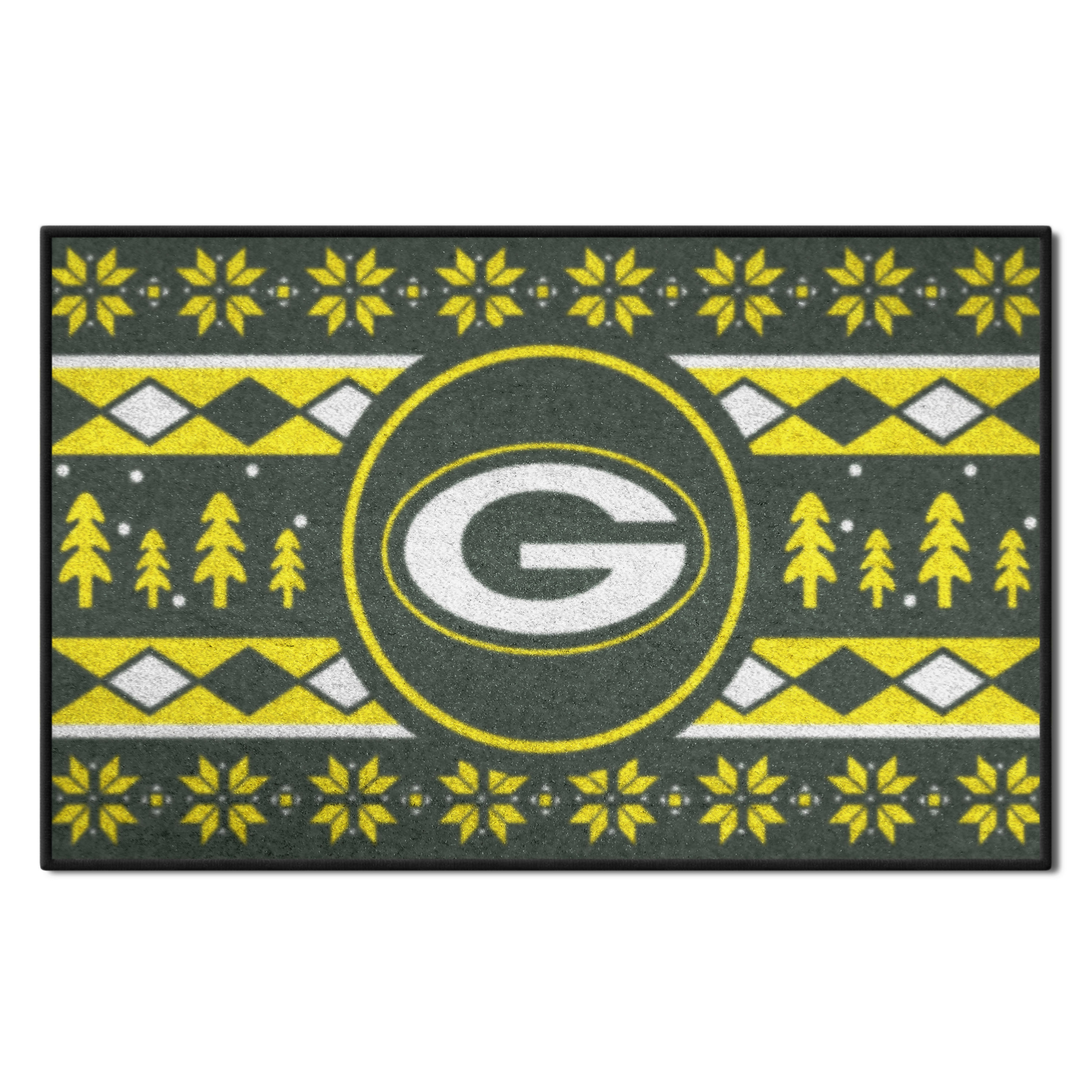 Fanmats Green Bay Packers 5ft. x 8 ft. Plush Area Rug