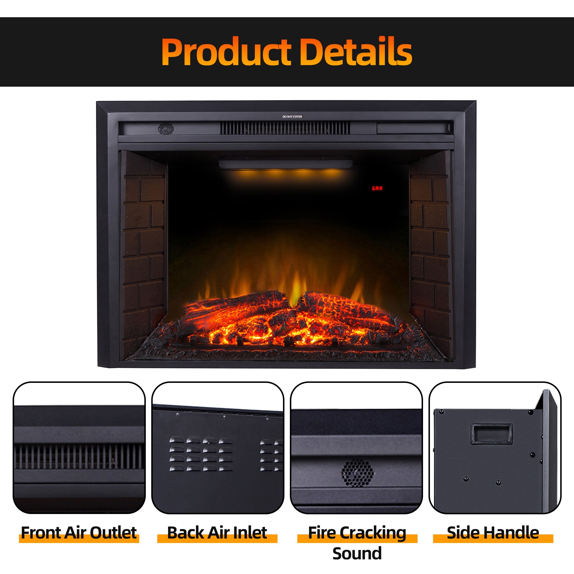 EdenDirect LW-EF40T Electric-Fireplaces - View #6