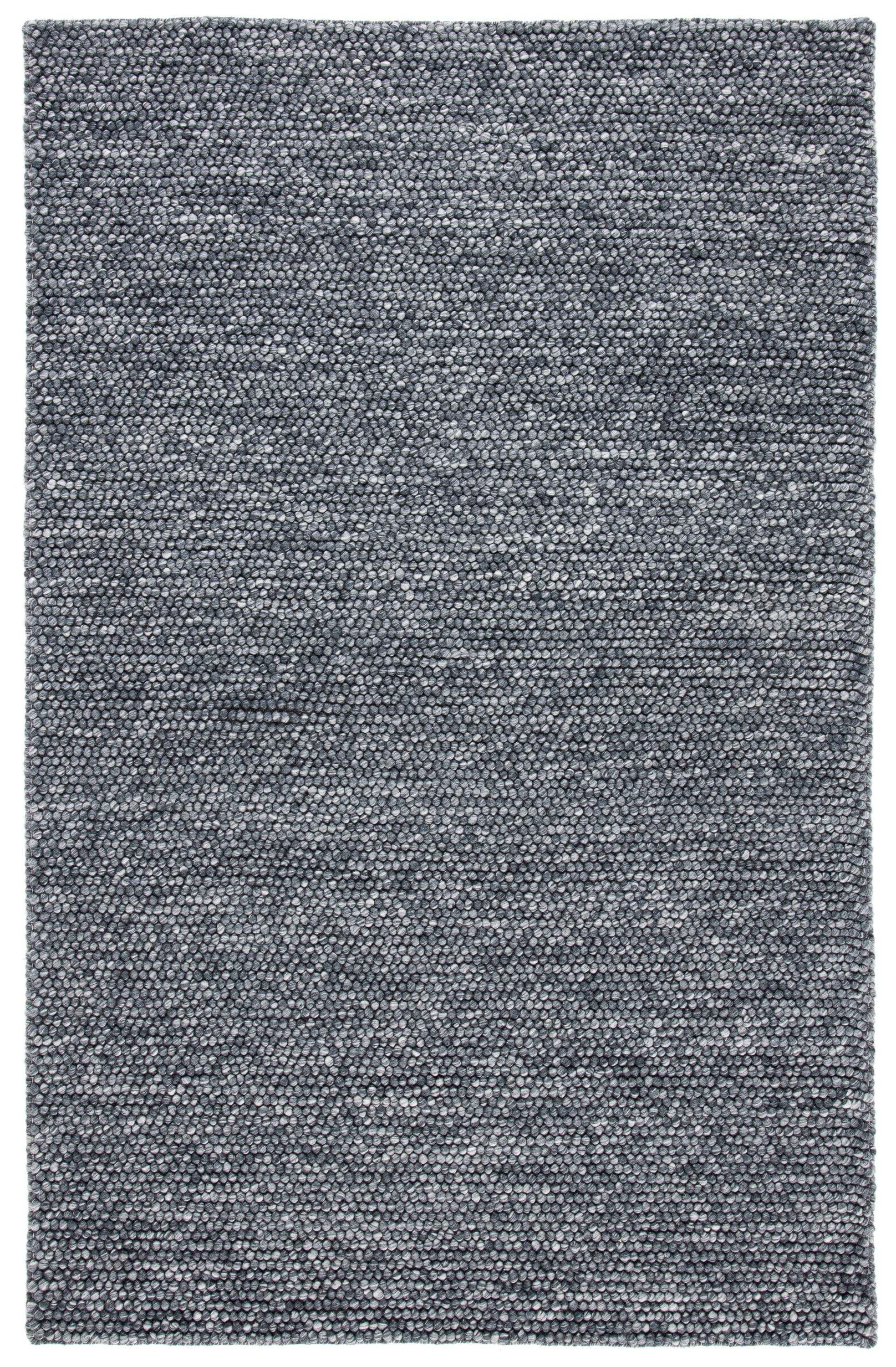 Safavieh NAT620H-3 Natura Waterton 3 x 5 (ft) Wool Dark Gray Rectangular Indoor Abstract Farmhouse/Cottage Throw rug