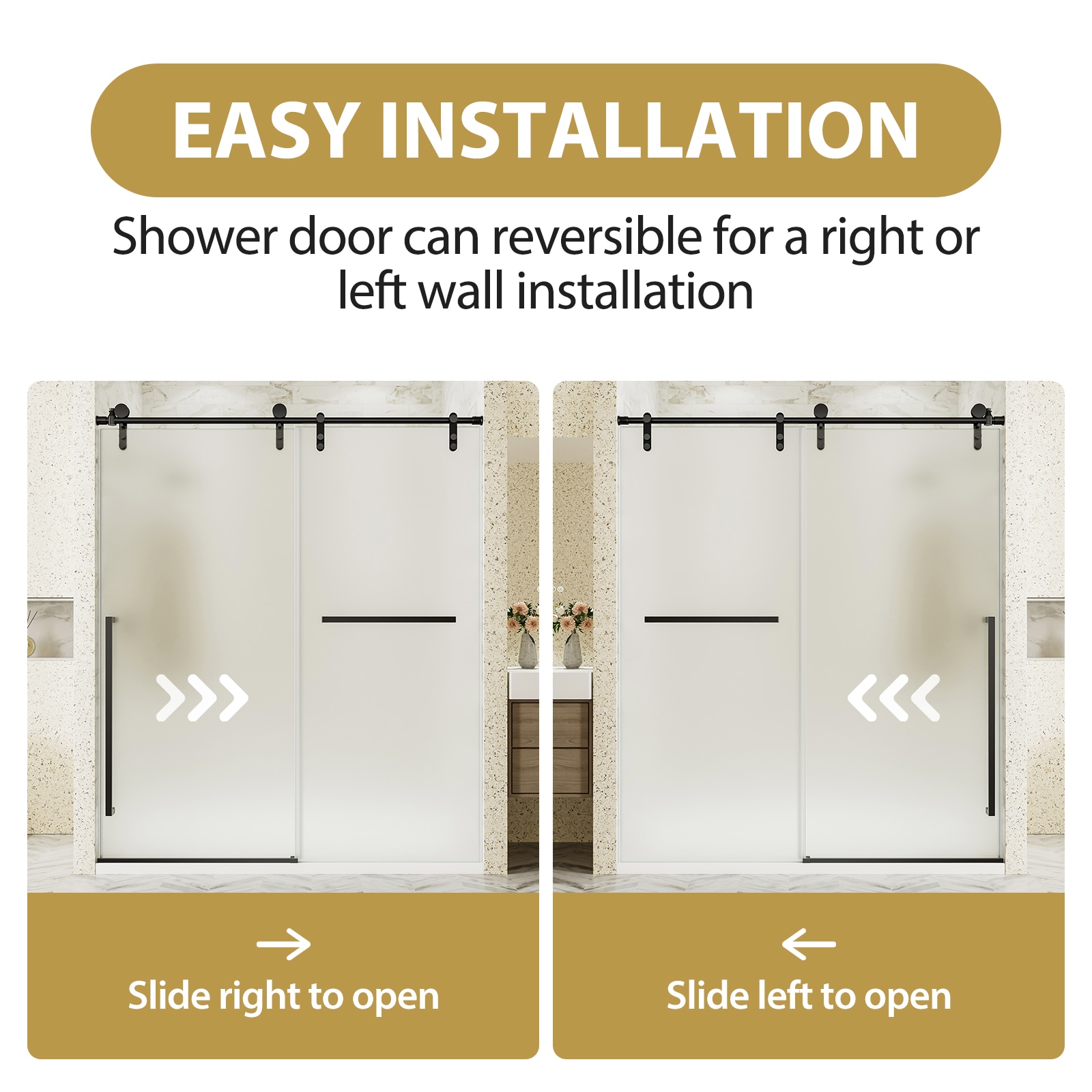 JUSHUA WSY-5P518704 Shower-Doors - Thumbnail View #5