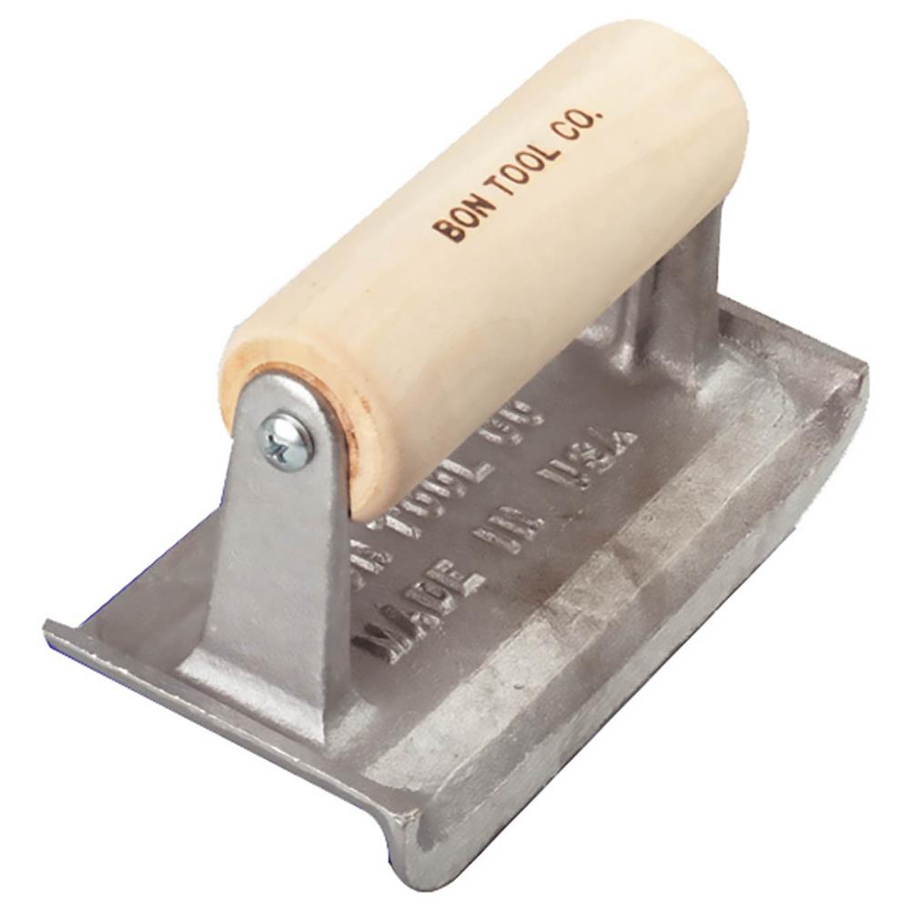 Bon Tool 22-250 6-in x 3-in Stainless Steel Concrete Edger with 0.75-in Radius