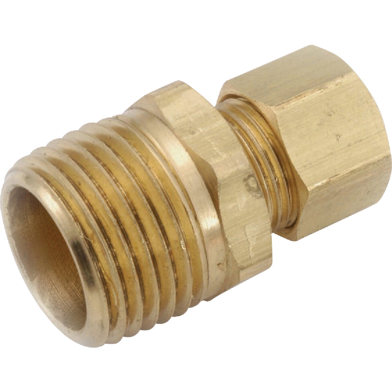 Anderson Metals 750068-0812 Brass Compression Fitting Connector 1/2 X 3 ...