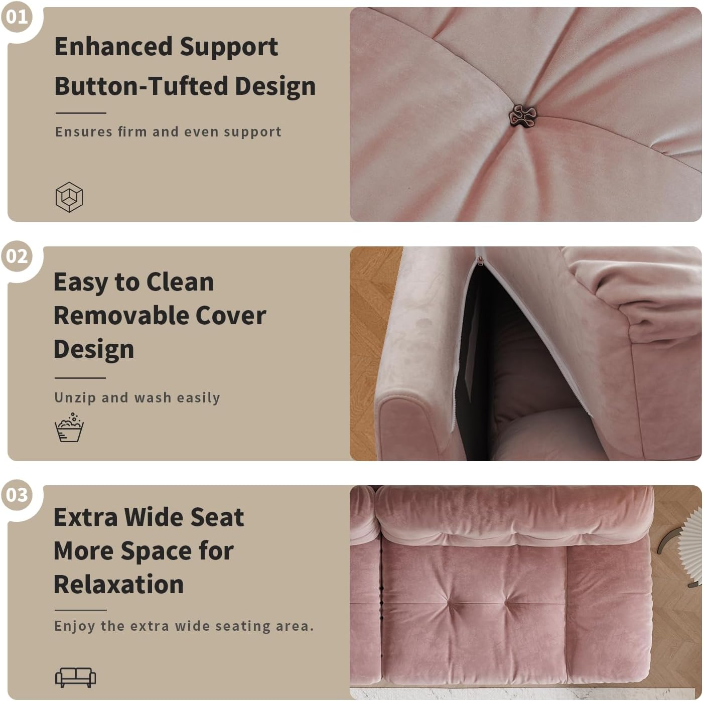 BuotiqHom DH-123P-LV Sofas-Loveseats - View #10