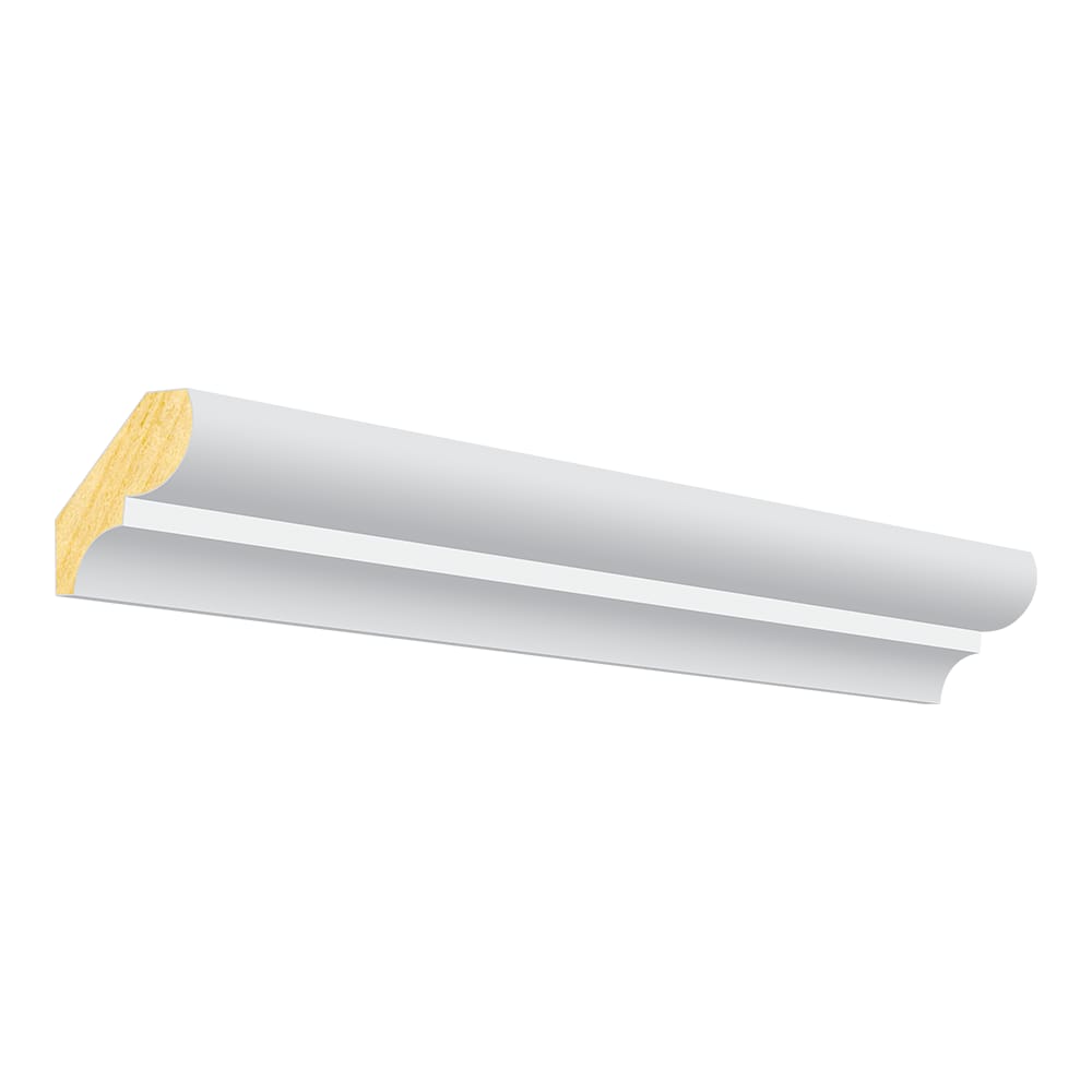 RELIABILT 74-PFJ12 1-3/4-in x 12-ft Pine Primed Wood 74 Bed Moulding