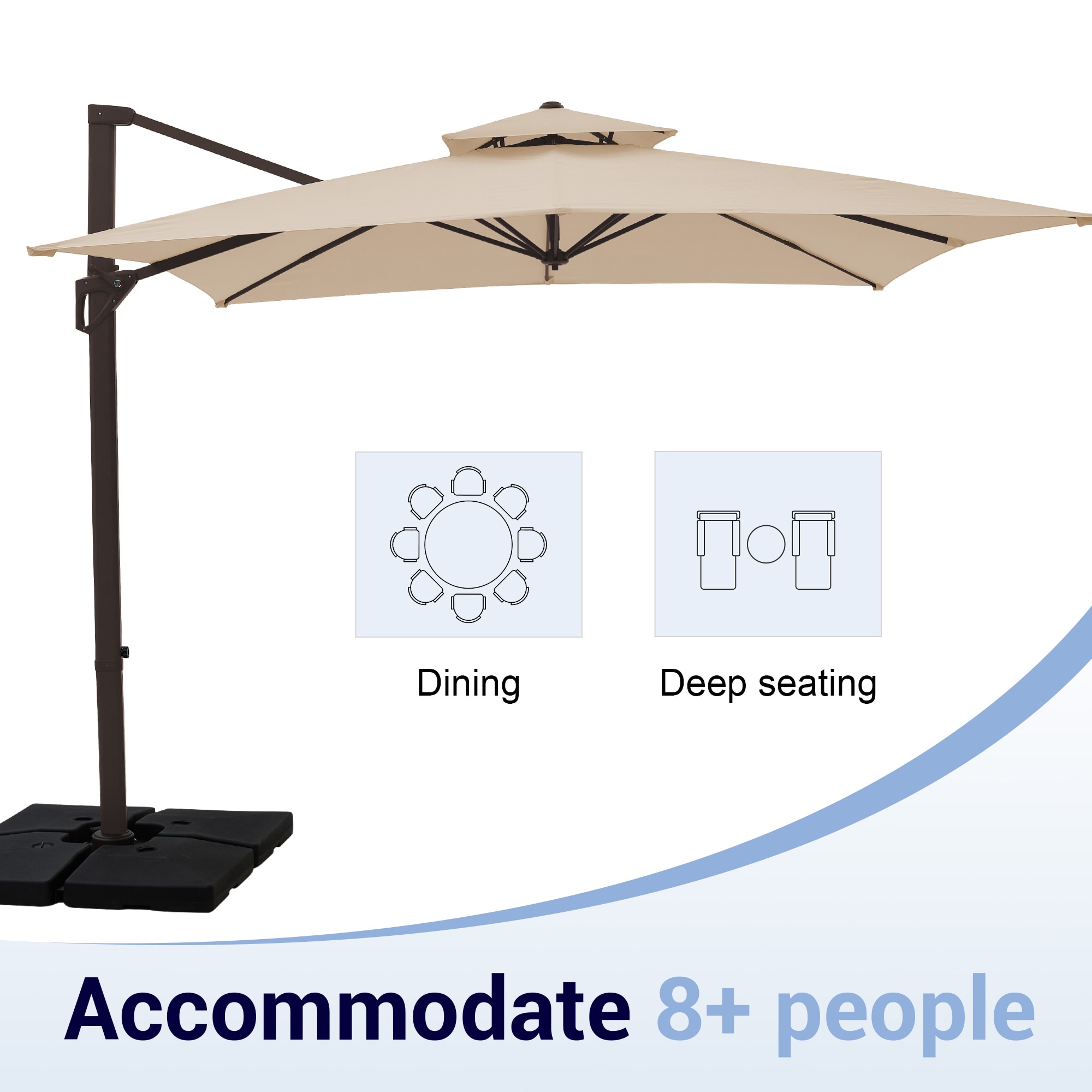 Serwall SR-11FTXLM-BE Umbrellas-2 - View #7