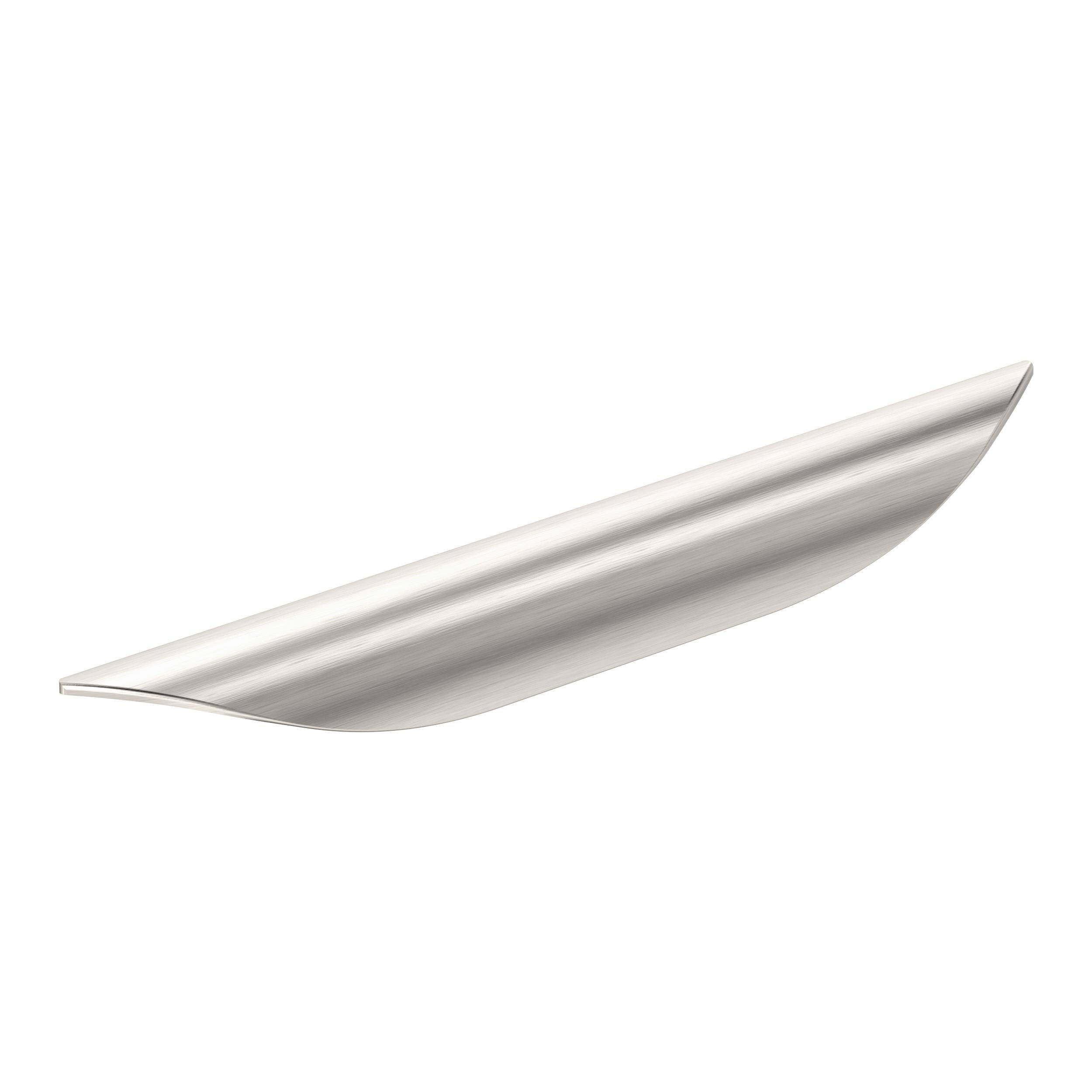 Amerock 10VMP37213G10 Current 6-5/16-in , 160mm Center to Center Satin Nickel Oval Edge 10 -Pack
