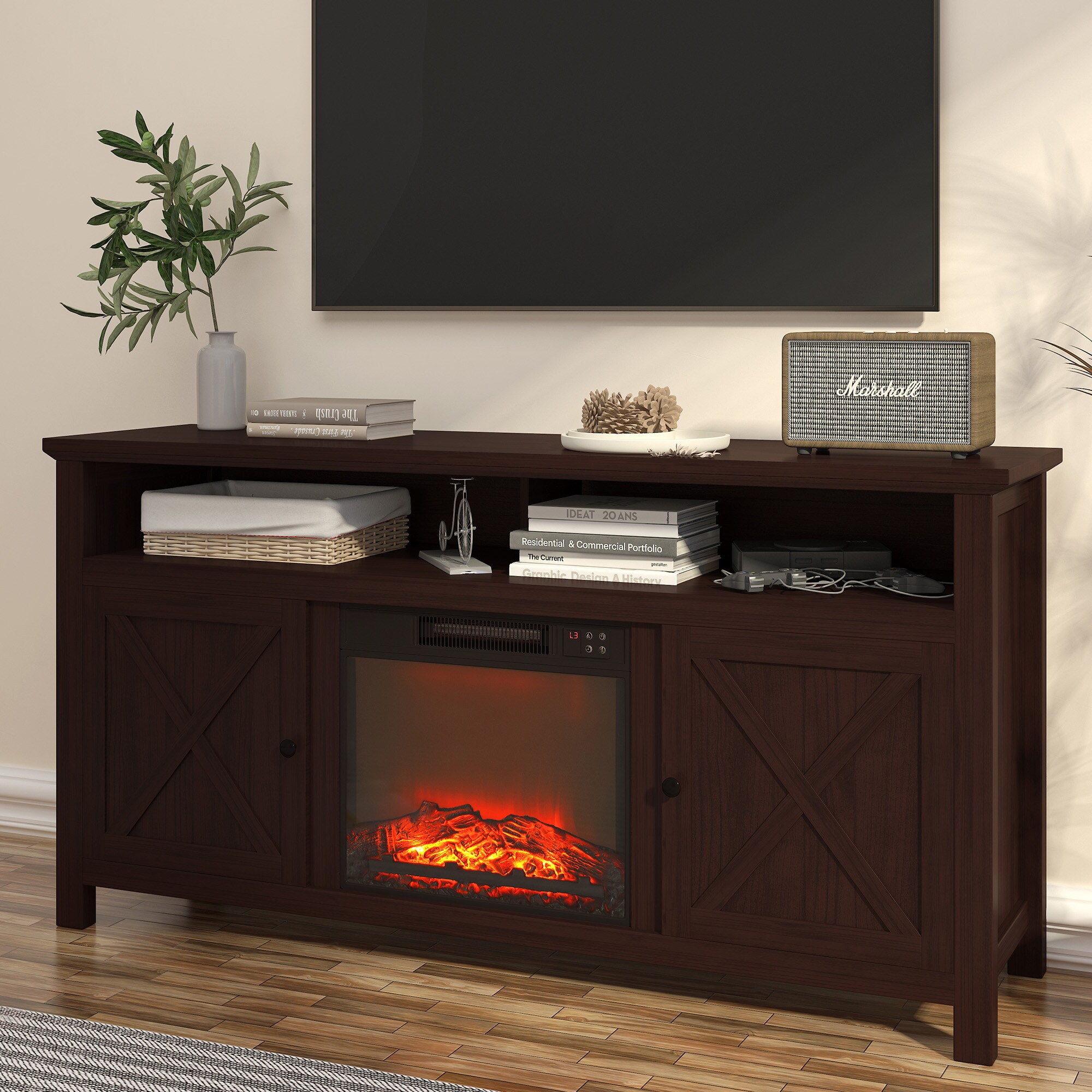Clihome CL-SX1HA58BR Electric-Fireplaces - View #2