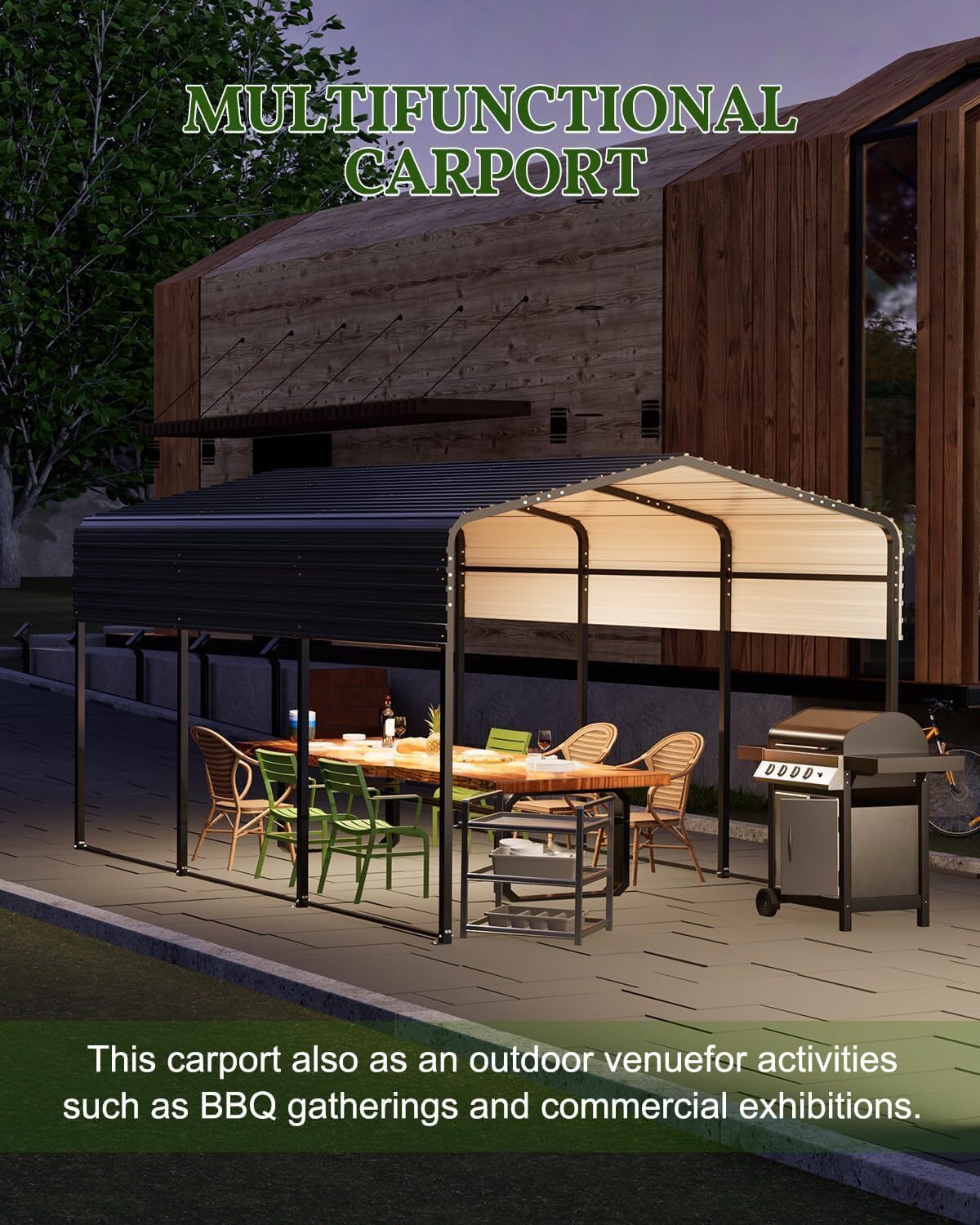 Qeetex GGL-PAU-0LZIB0AY Carport-Covers - View #6