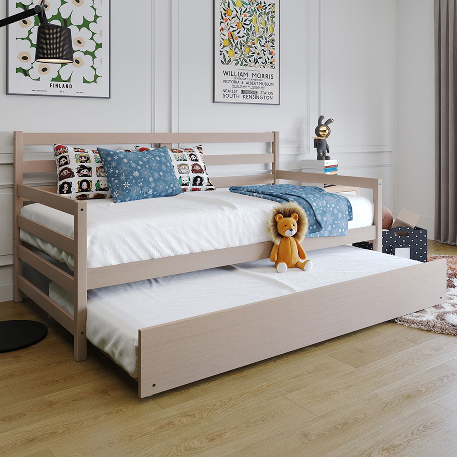 ChaletPosh C222TT-WT-WD beds - View #2
