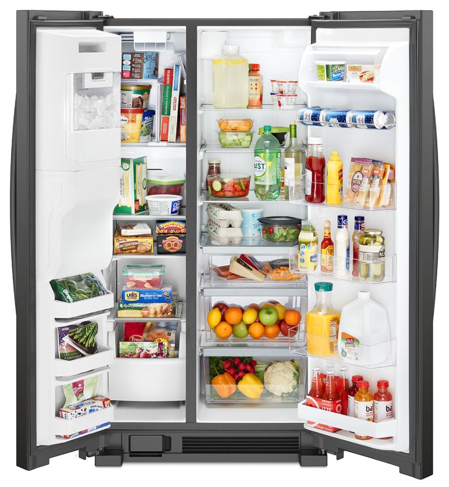 Whirlpool WRS555SIHB Side-By-Side - View #2