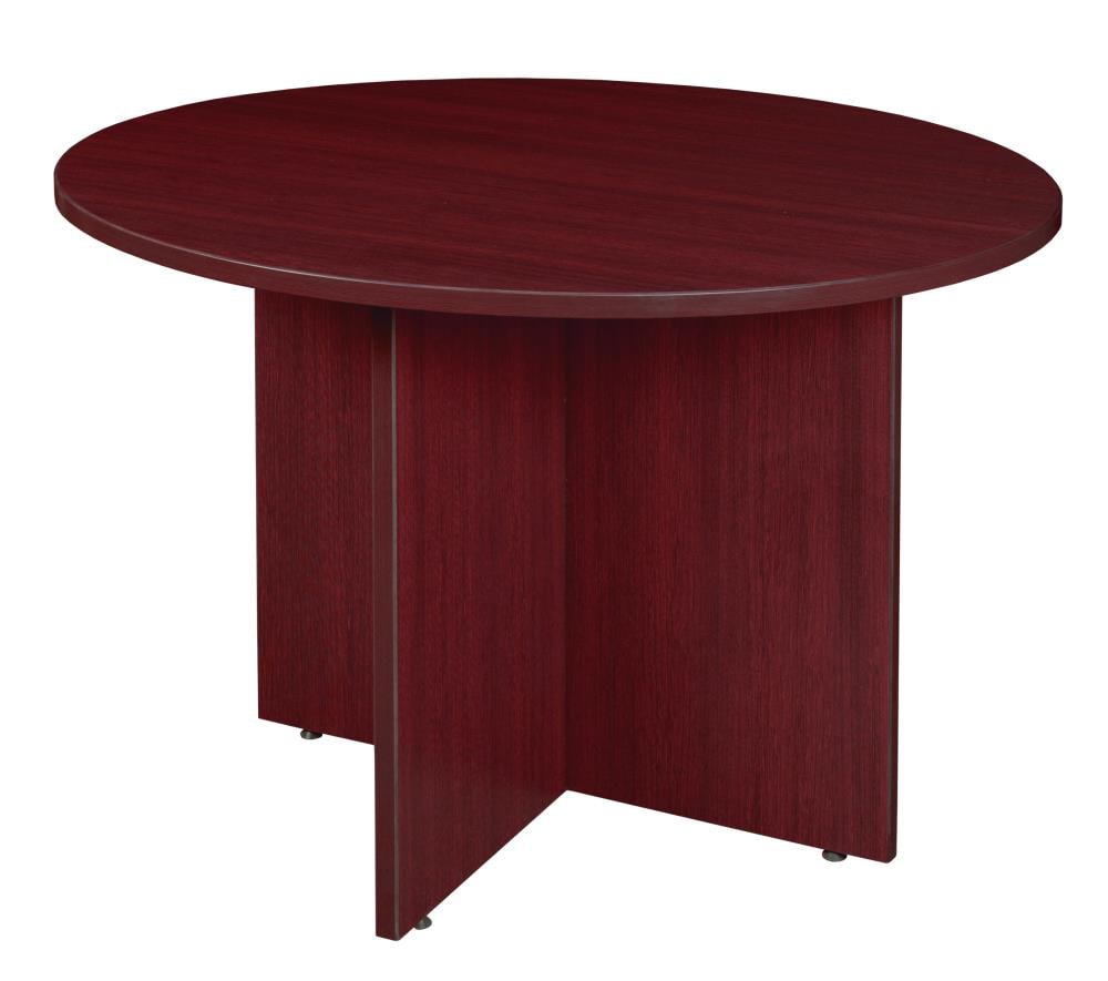 Regency LCTR42MH Legacy Brown 4-Person Training Table (42-in W x 29-in H)