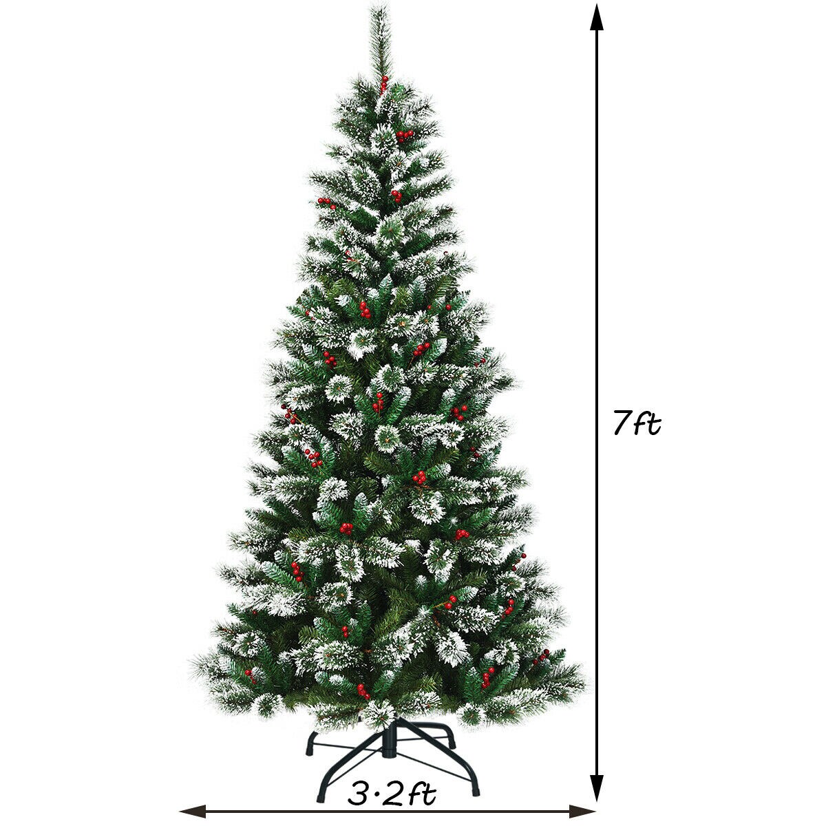 WELLFOR CM-HWY-22801 Artificial-Christmas-Trees - View #9