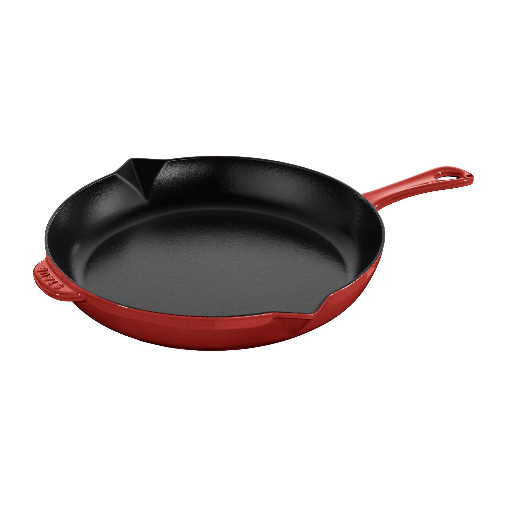 STAUB Cast Iron 12inch Fry Pan Cherry #1223006