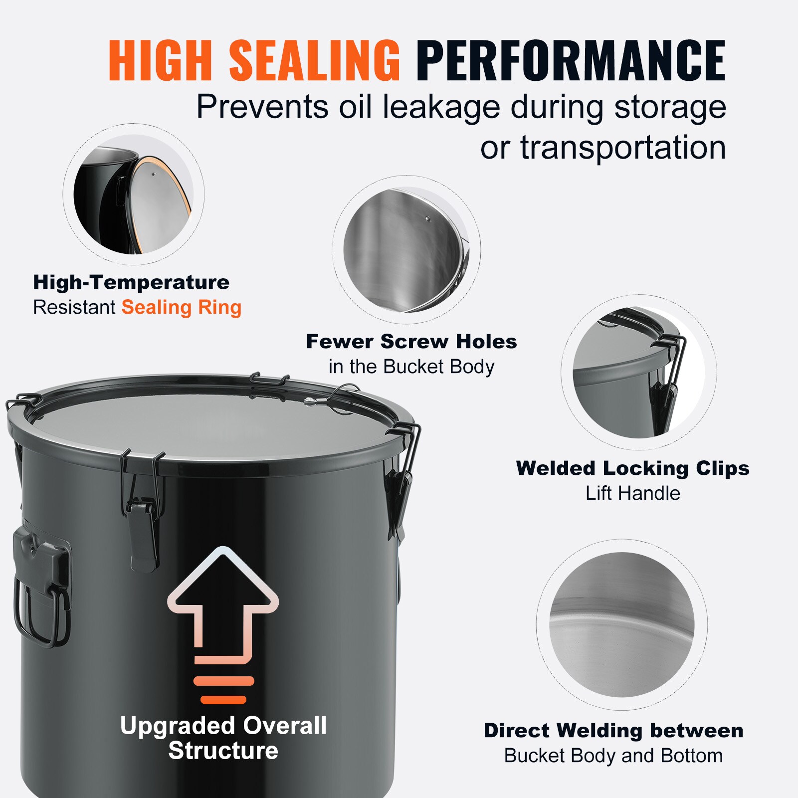 VEVOR SCWHLYZTBXG104111V0 Commercial-Deep-Fryers - View #4