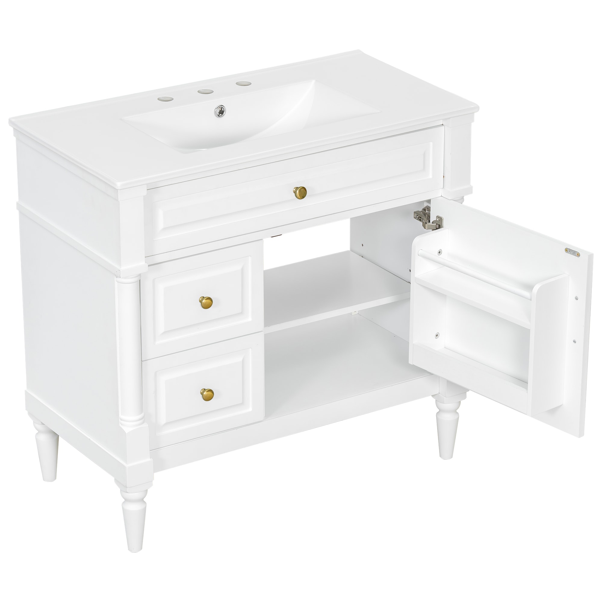 ModernLuxe L3P-N725P356064K Bath-Vanity-Combo - View #10