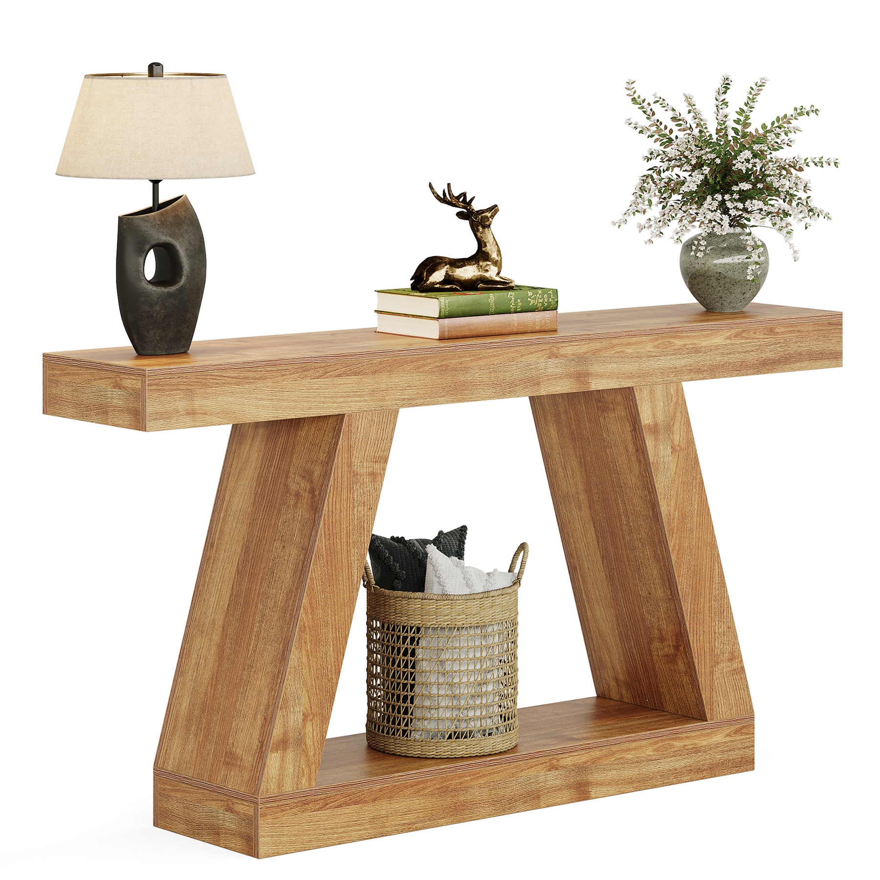 Tribesigns LWFD-NY294 Console table Farmhouse Finished Console table