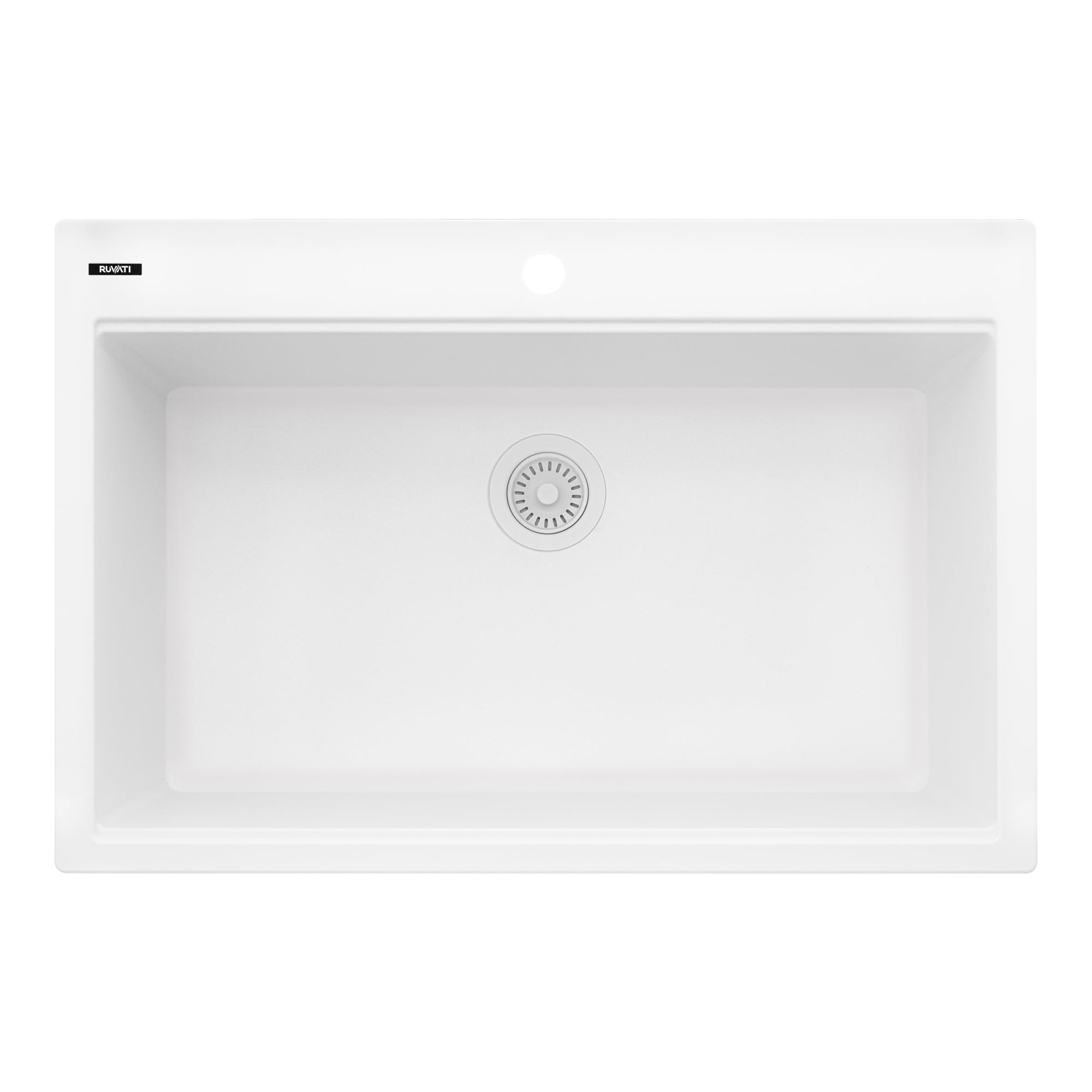 Ruvati RVG1306WH Kitchen-Sinks - View #2