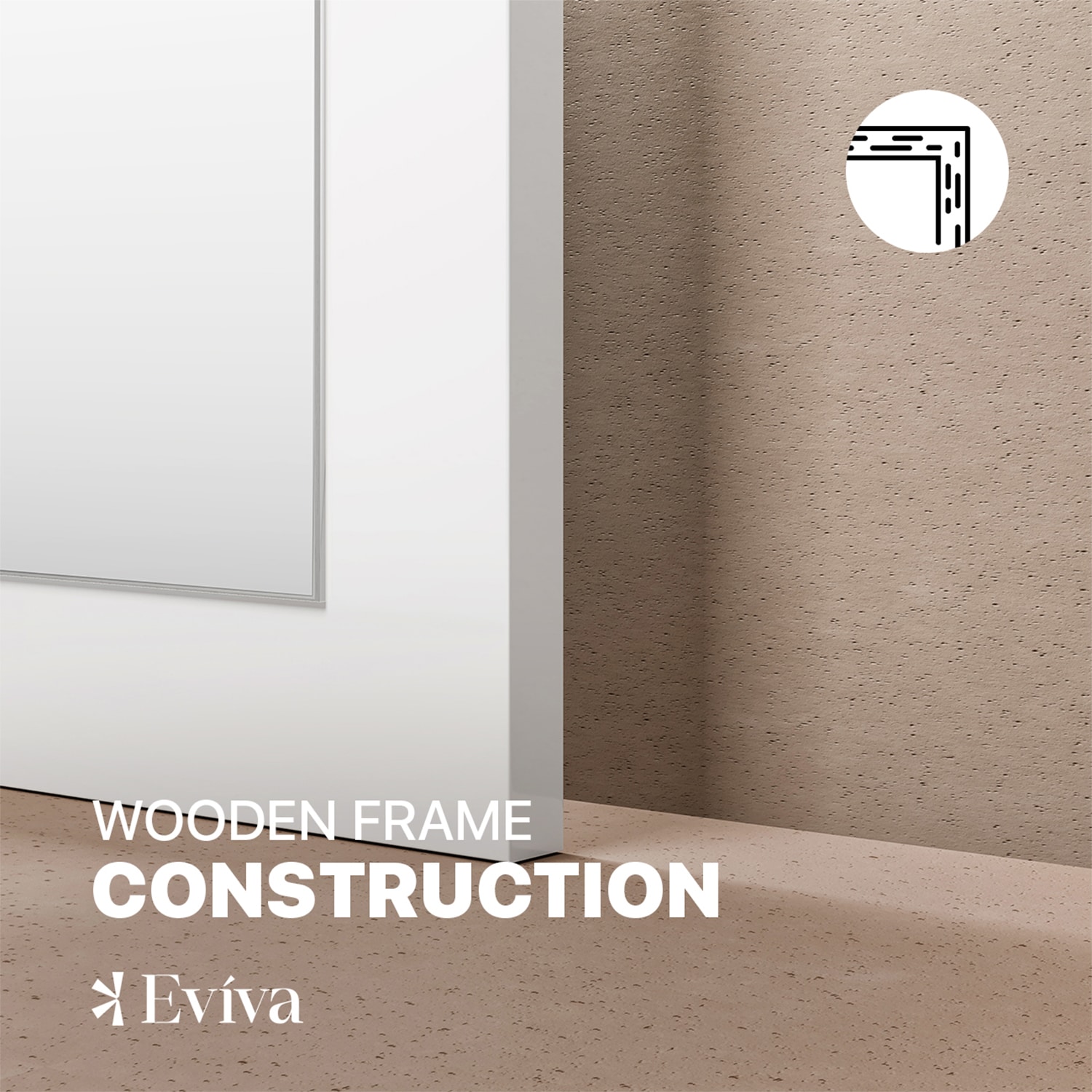 Eviva EVMR-48X30-GWH Decor-Mirrors - View #4