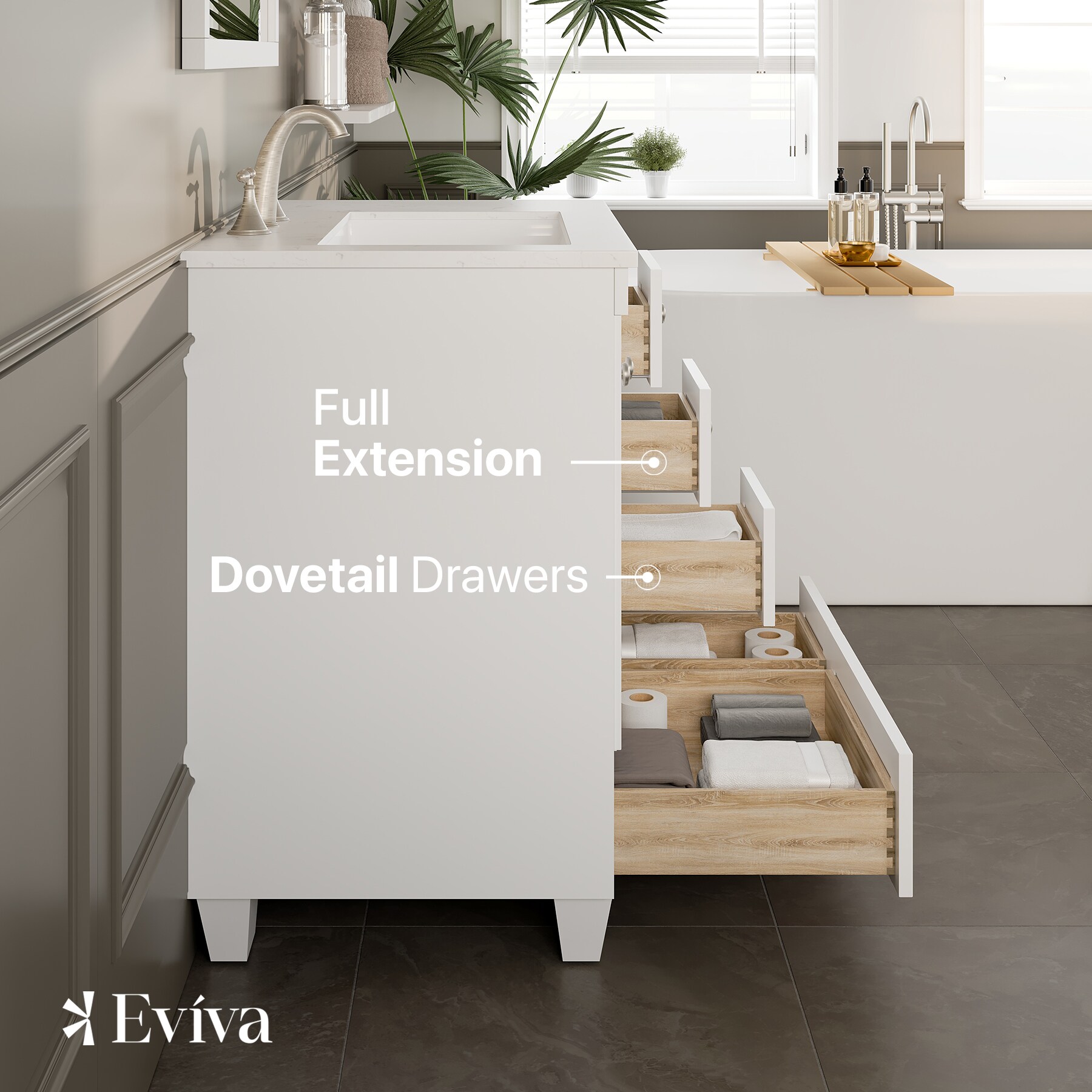 Eviva EVVN69-30WH-Q Bath-Vanity-Combo - View #5
