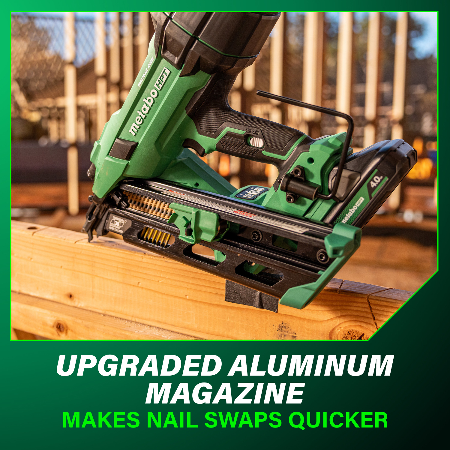 Metabo HPT NR1890DCAM Cordless-Nailer - View #10