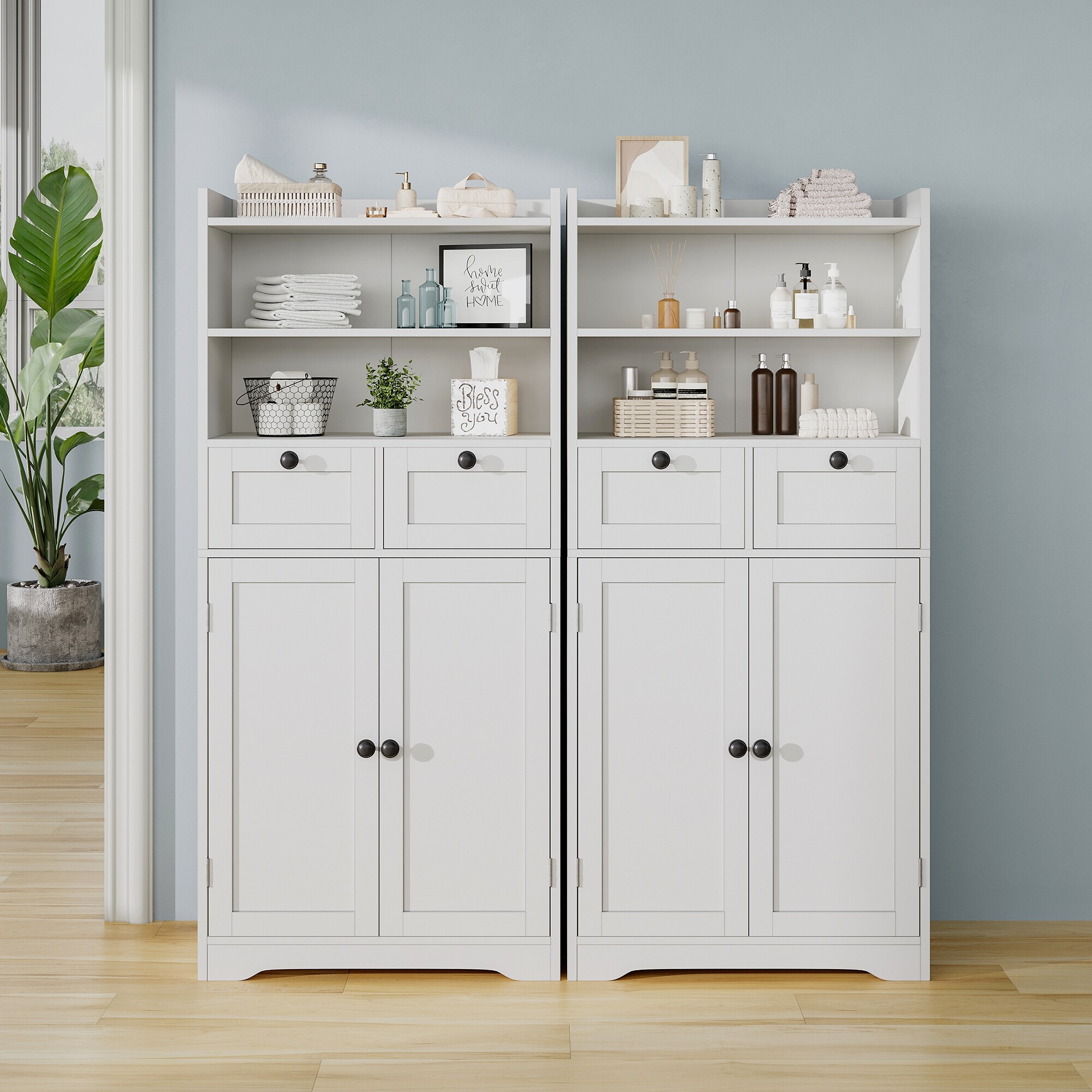 VOUA SAF-JDRYRB-BKCK Linen-Cabinets - View #3