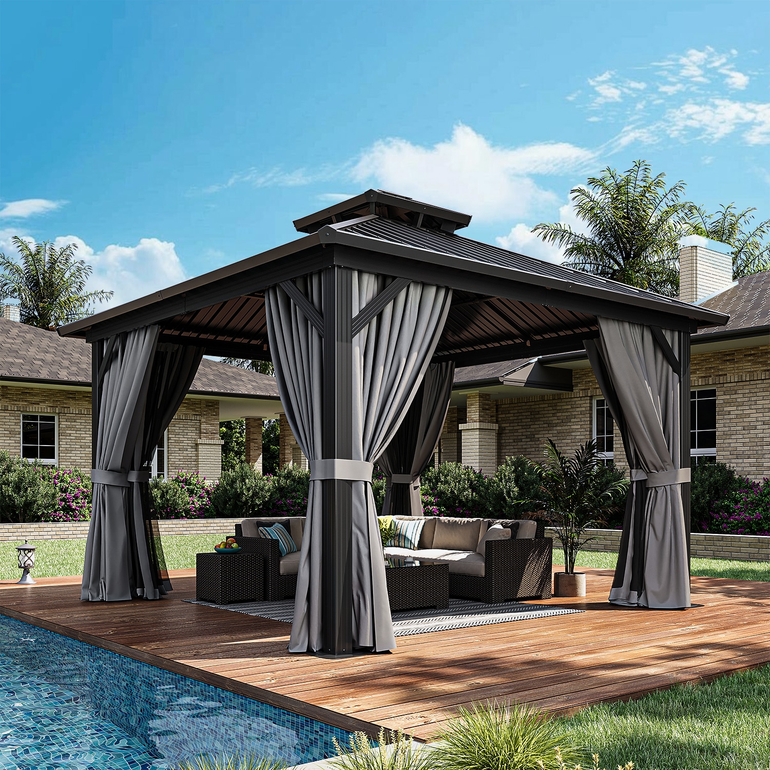 Bapipro BPIG04G52 Wood-Resin-Gazebos - View #2