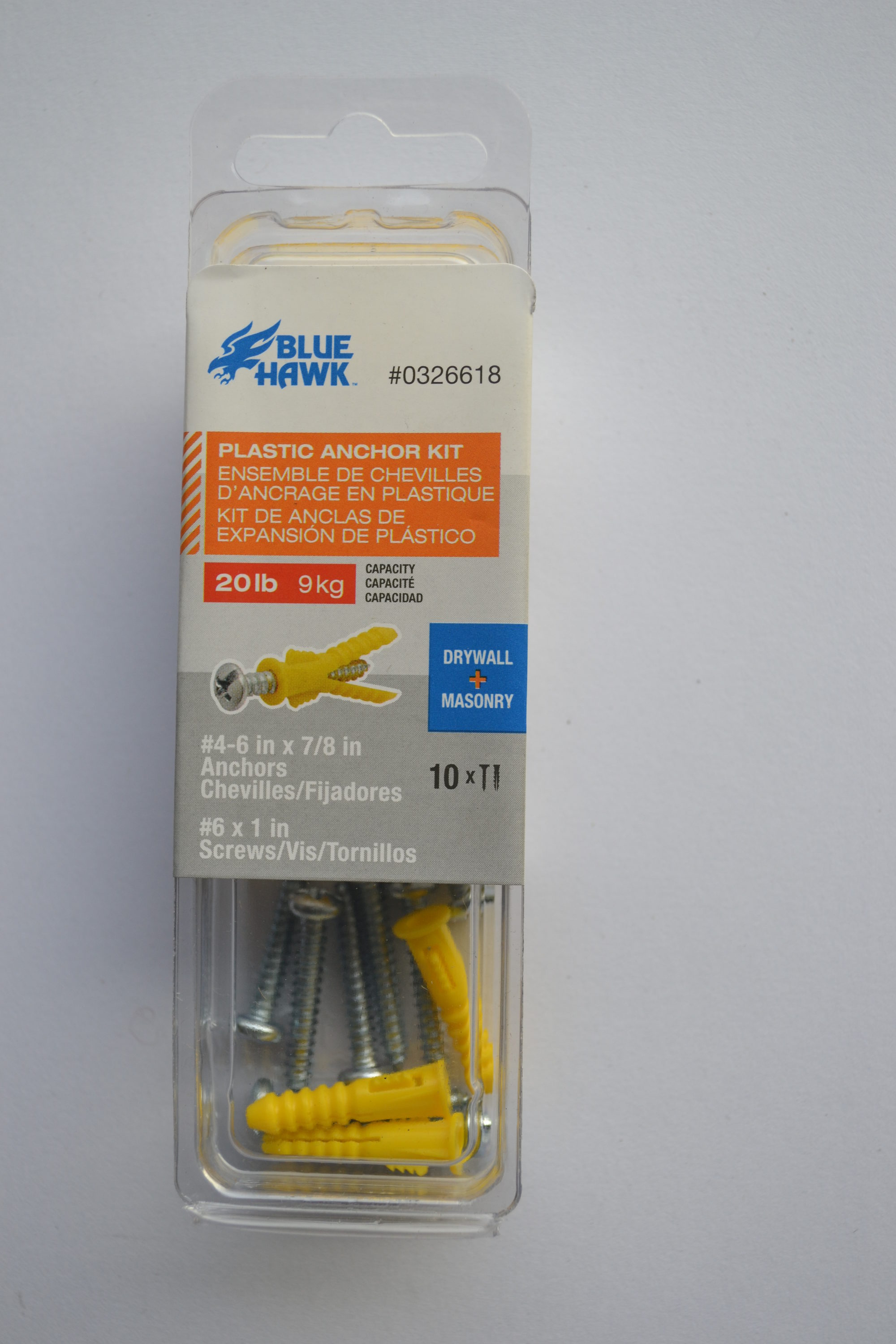 Blue Hawk 7204 Drywall-Anchors - View #2