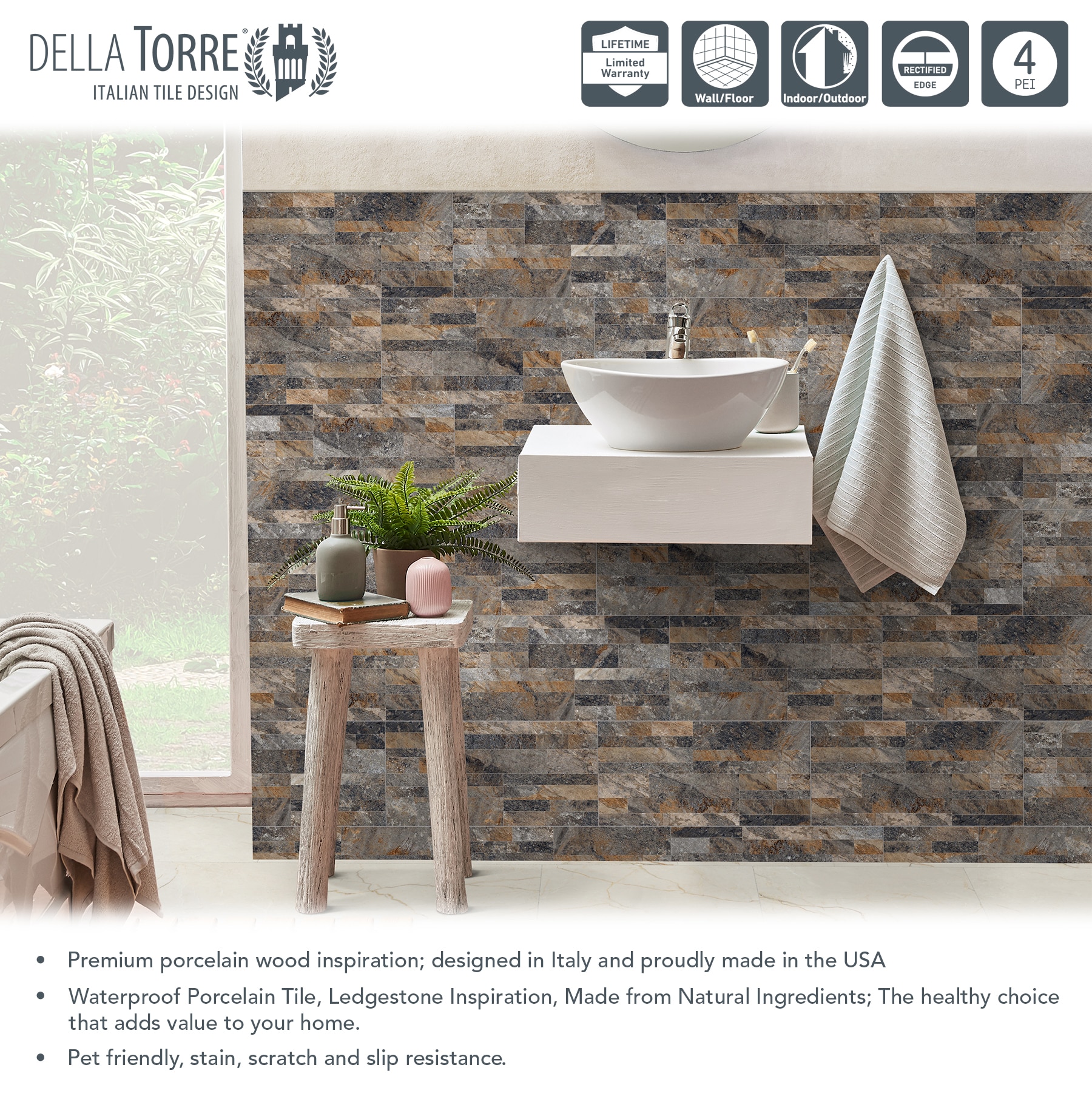 Italian Tiles Made in Ceramic and Porcelain
