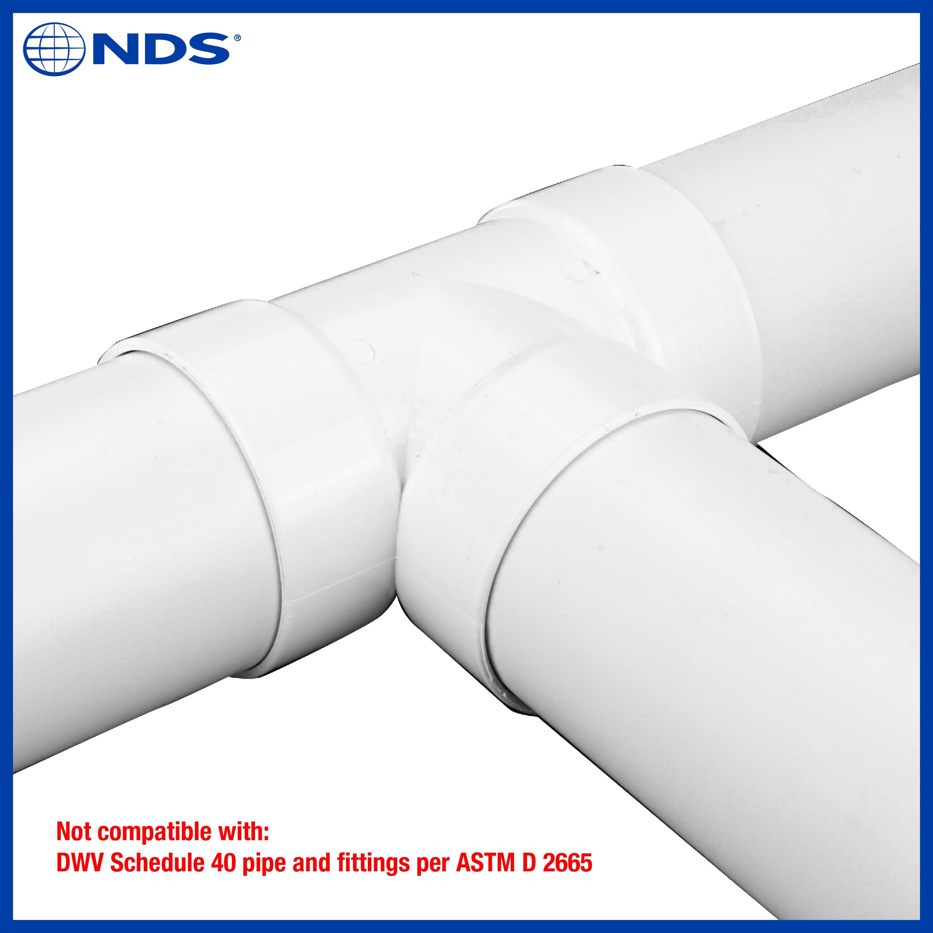 NDS L4P01 Pvc-Sewer-Drain-Fittings - View #4
