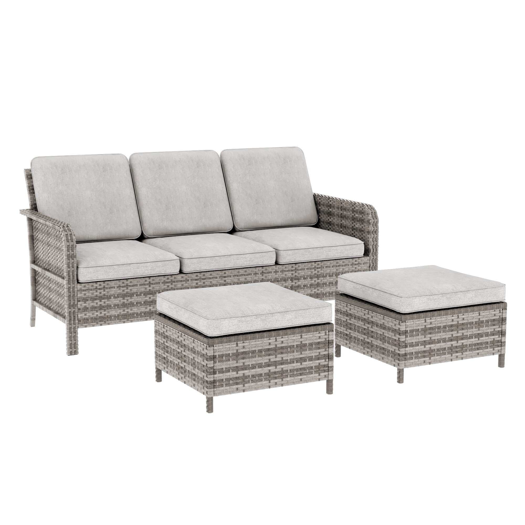 Sonkuki SD-PS-S2BLY Patio-Conversation-Sets - View #2