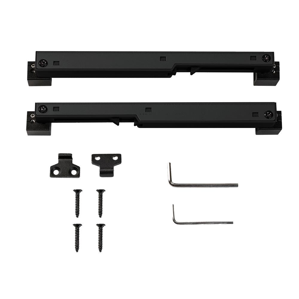 Quiet Glide NT.1324.08 Matte Black Indoor Soft Close Single Double Soft close attachment