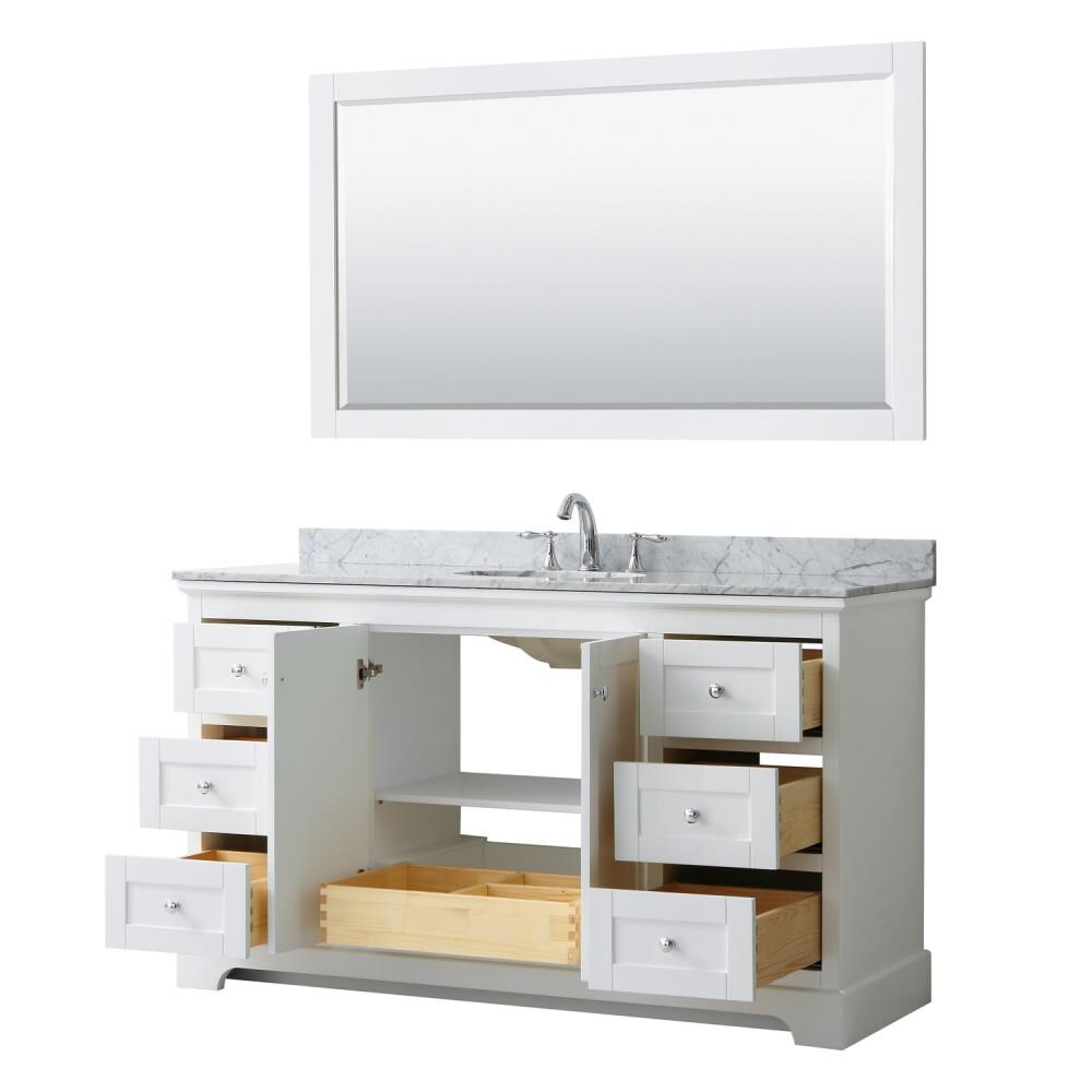 Wyndham Collection WCV232360SWHCMUNOM58 Bath-Vanity-Combo - View #2