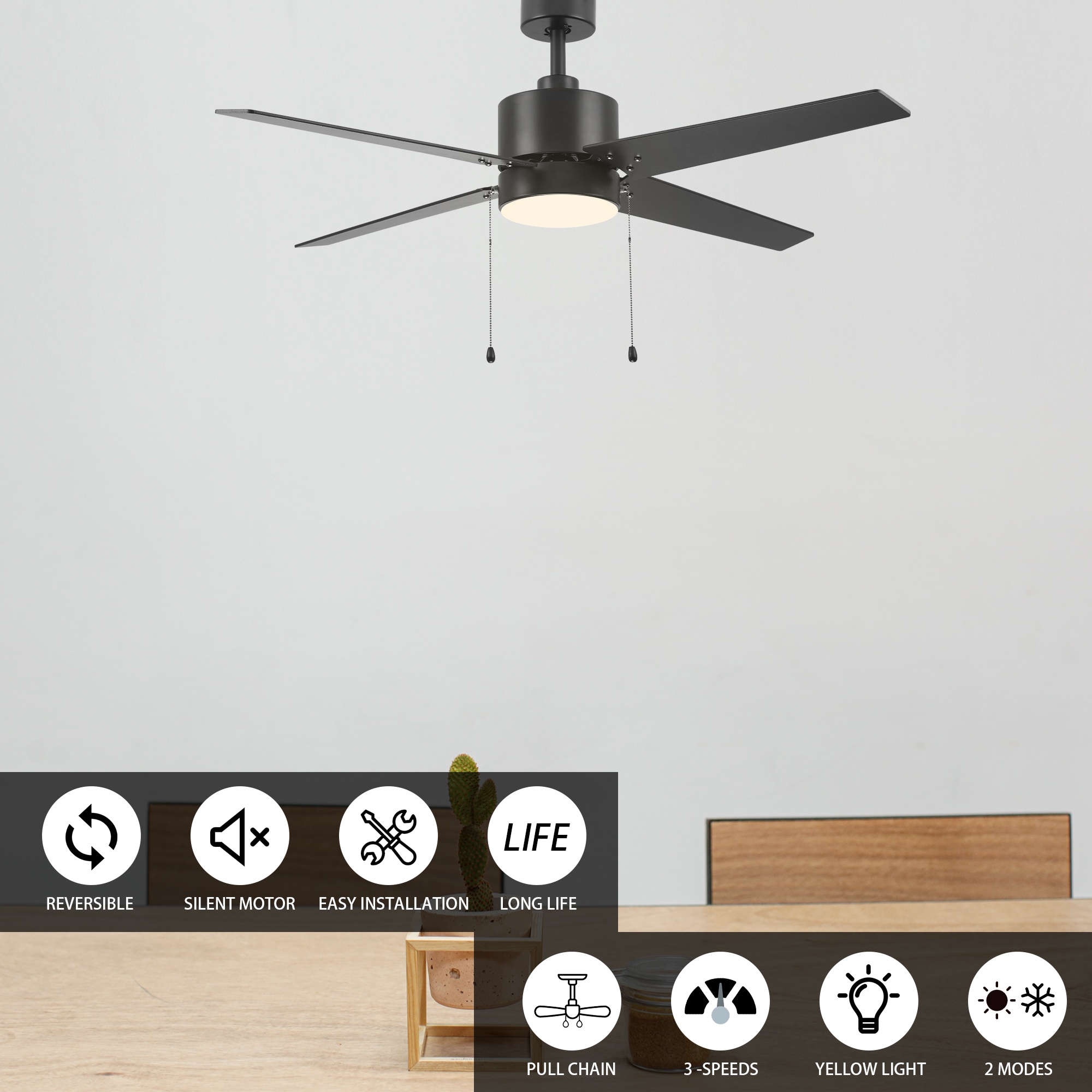 CARRO USA LWGA-524A3-L12-B2-1 Ceiling-Fans - View #4