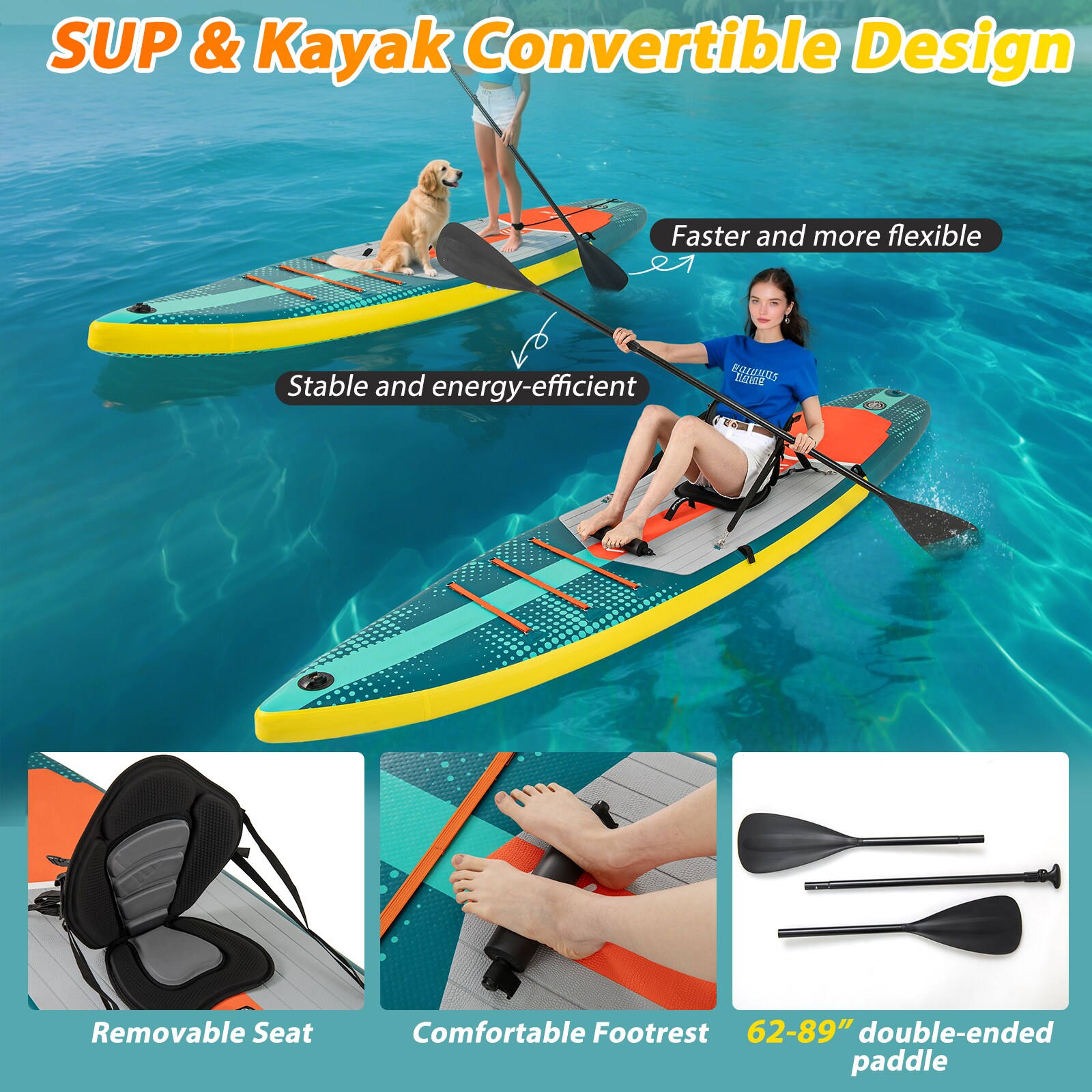 Slickblue D-CO-L-32483PS Stand-Up-Paddle-Boards - View #3