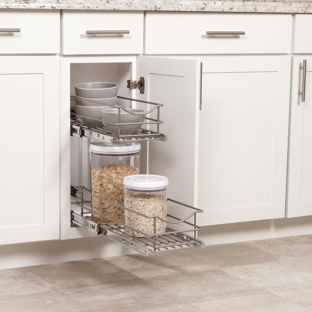 2-Tier Pull Out Drawers For Kitchen Cabinets – Buylikepro