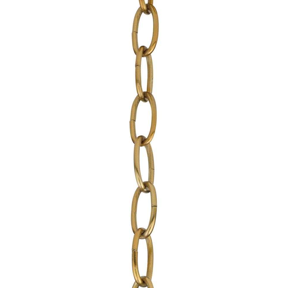 Mirror or Picture Suspension Chain Polished Brass Finish 50cm Lighting Pendant 